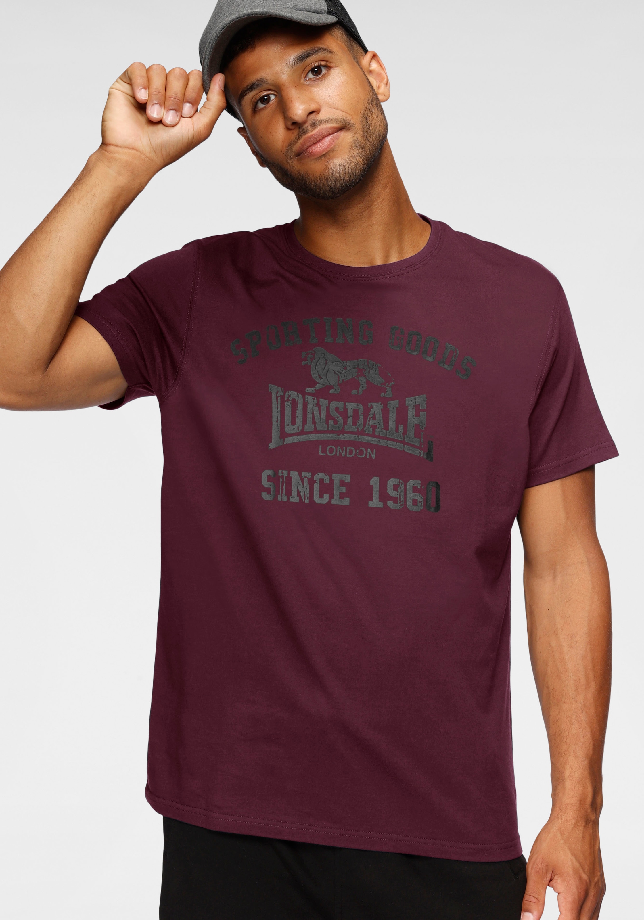 Lonsdale T-Shirt »SUSSEX-TORBAY«, (Packung, 2 tlg., 2er-Pack)