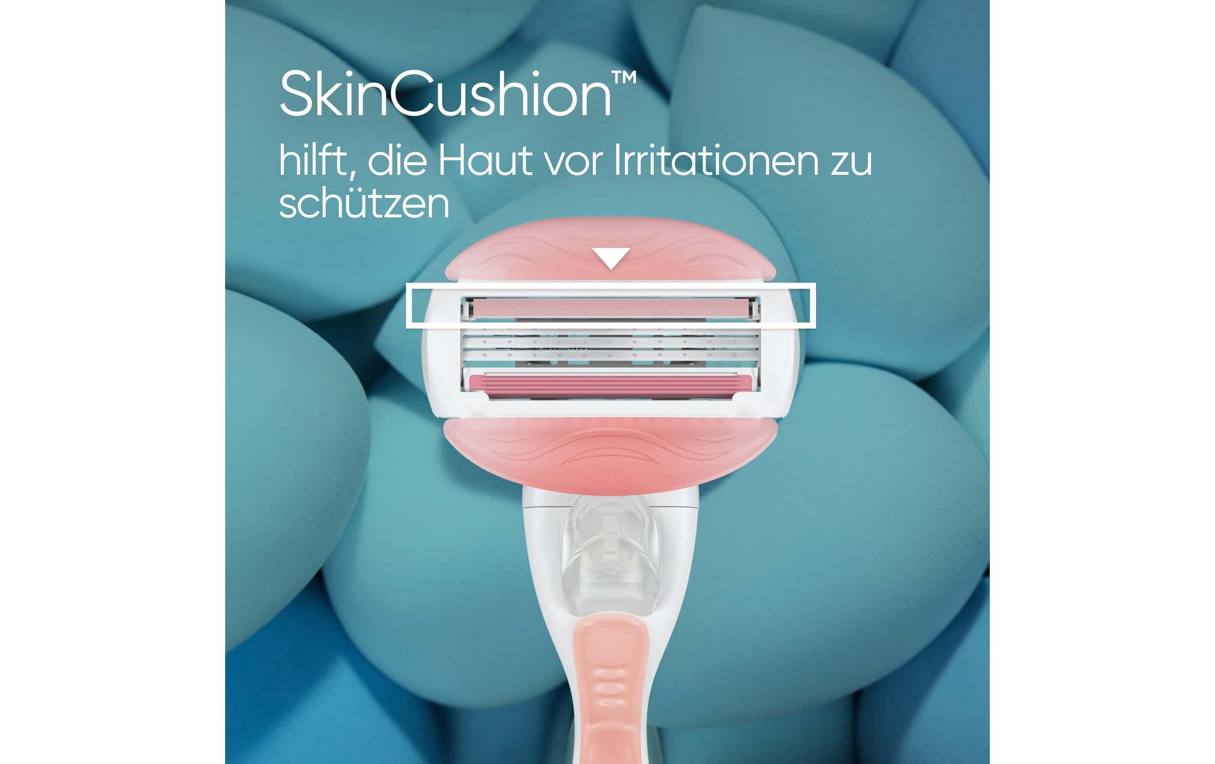 Gillette Venus Körperrasierer »Rasierer Comfortglide Spa Breeze + 4 Rasierklingen«