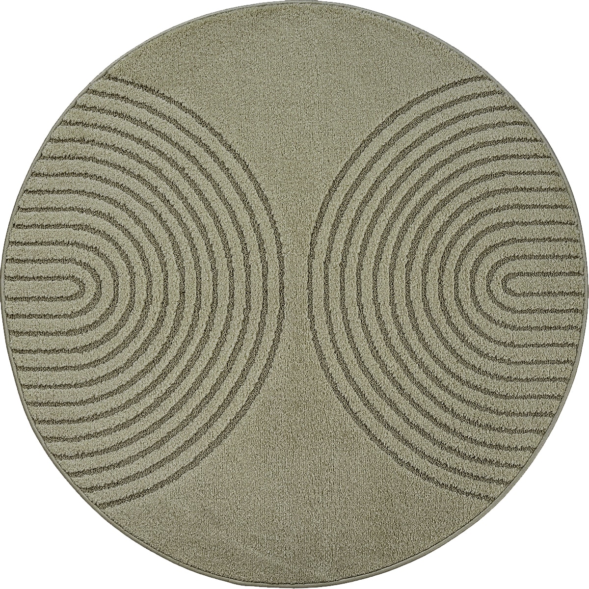 Image of the carpet Teppich "Elisa" rund 12 mm Höhe moderner Wohnzimmer Teppich, hohe Flordichte und angenehm weich