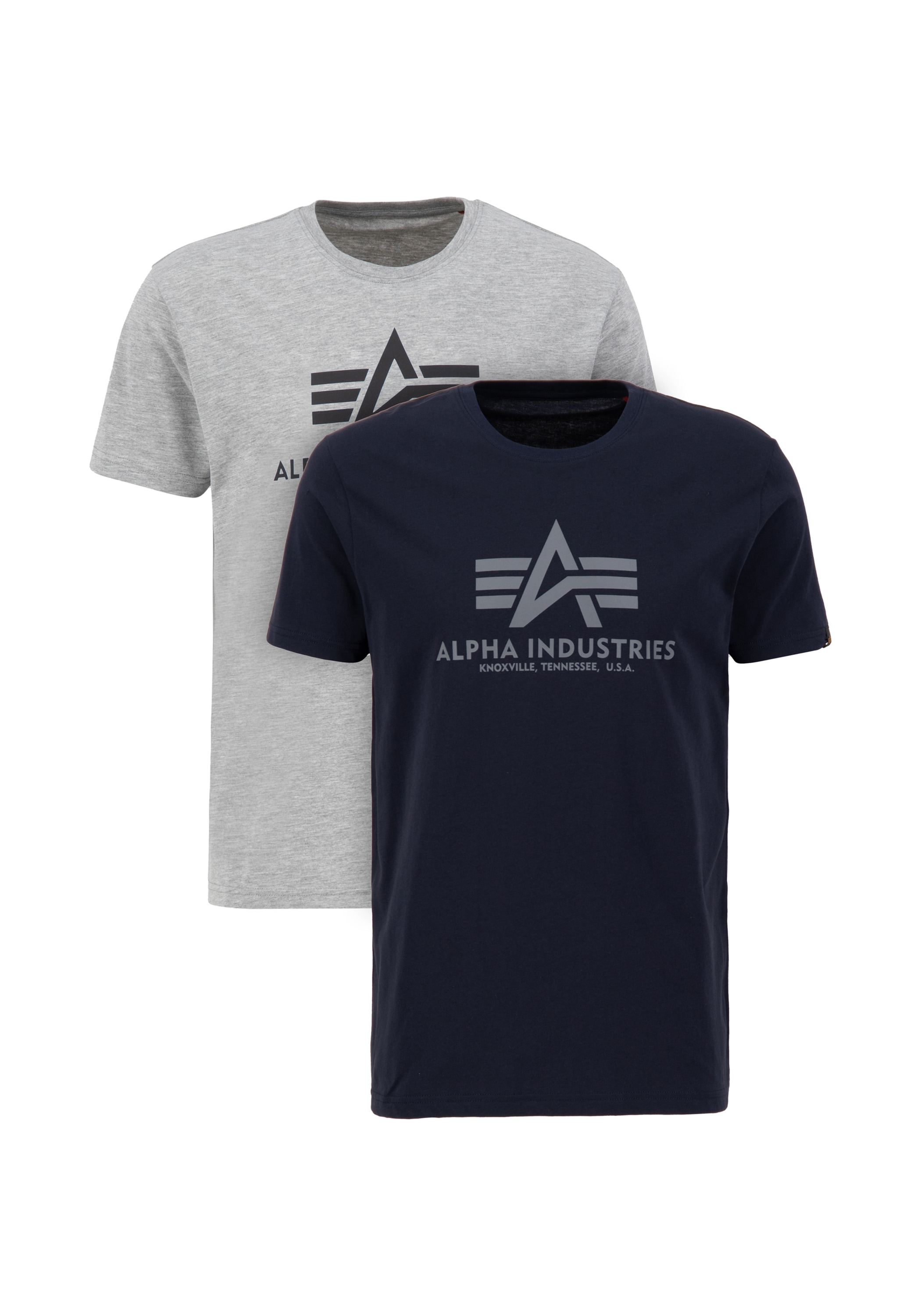 Alpha Industries T-Shirt »Alpha Industries Men - T-Shirts Basic T-Shirt 2 Pack«