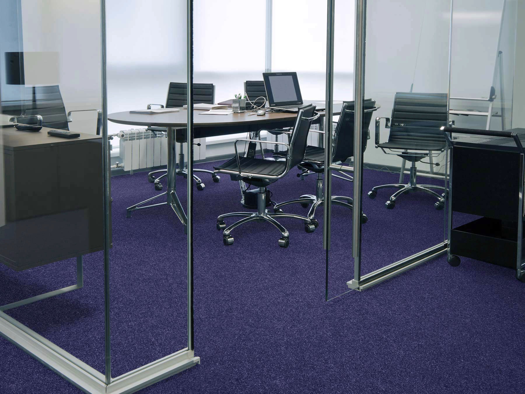 Primaflor-Ideen in Textil Nadelvliesteppich »TURBO, Made in Belgium« rechteckig 5 mm Höhe robust und strapazierfähig, fussbodenheizungsgeeignet, Kurzflor Teppich