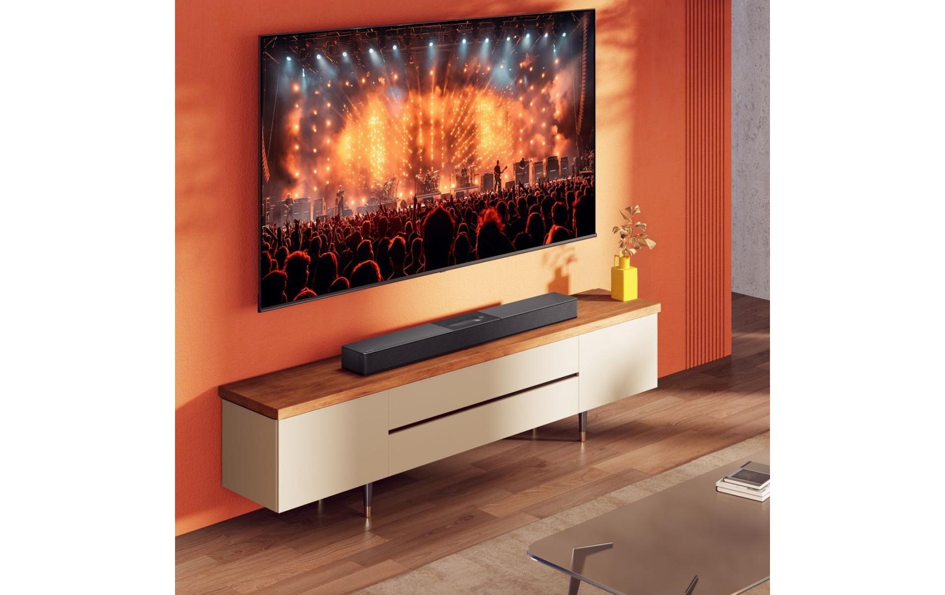 Hisense Soundbar »HS2000 2.1 Kanal Soundbar mit integriertem Subwoofer« 2.1 ( Bass- und Lautstärkeregelung | Equalizer 240 W)