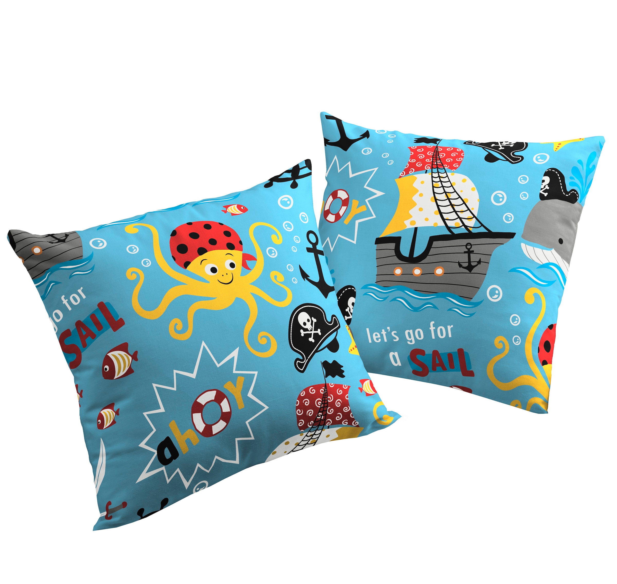 Image of Adam Dekokissen "Pirates" GOTS-zertifiziert