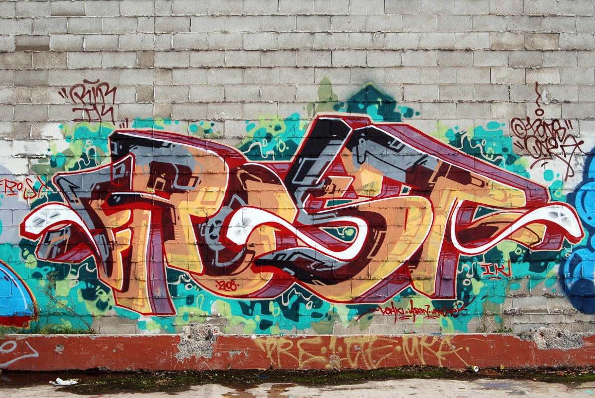 Image of Papermoon Fototapete "Graffiti Street Art"