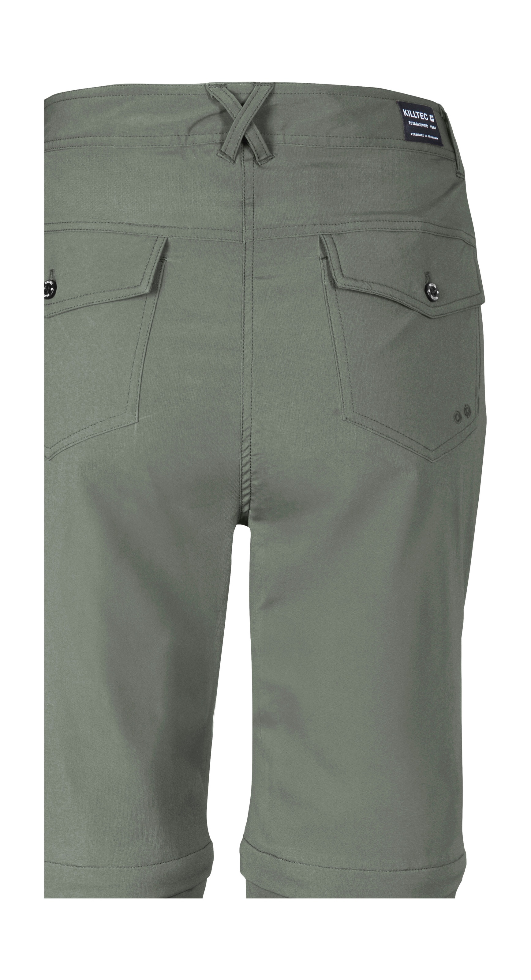 Killtec Pantalon zip-off »KOS 5 WMN PNTS«  Pantalon fonctionnel déperlant, zippable, avec stretch et poches