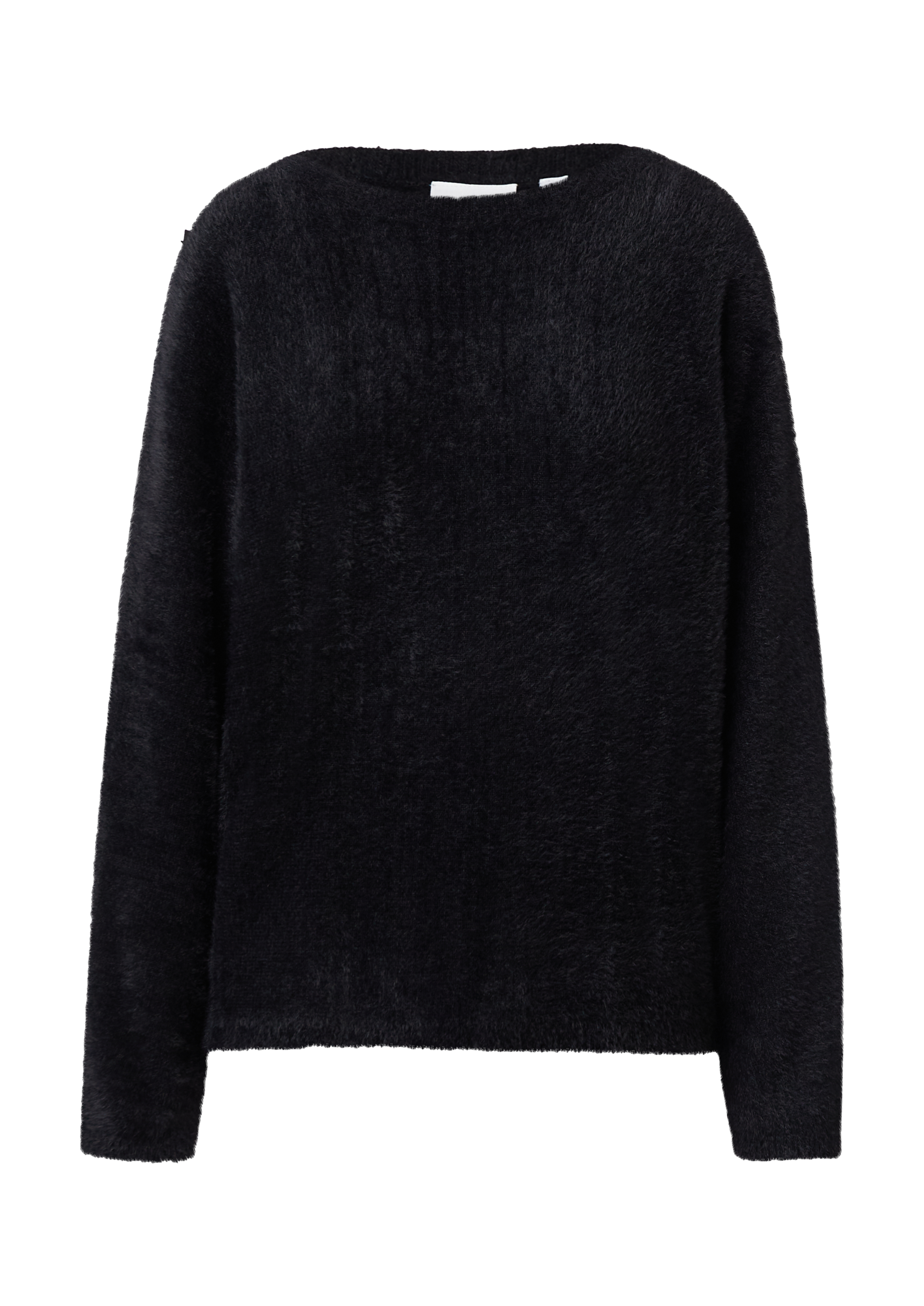 Comma Strickpullover mit extra weichem Plüsch