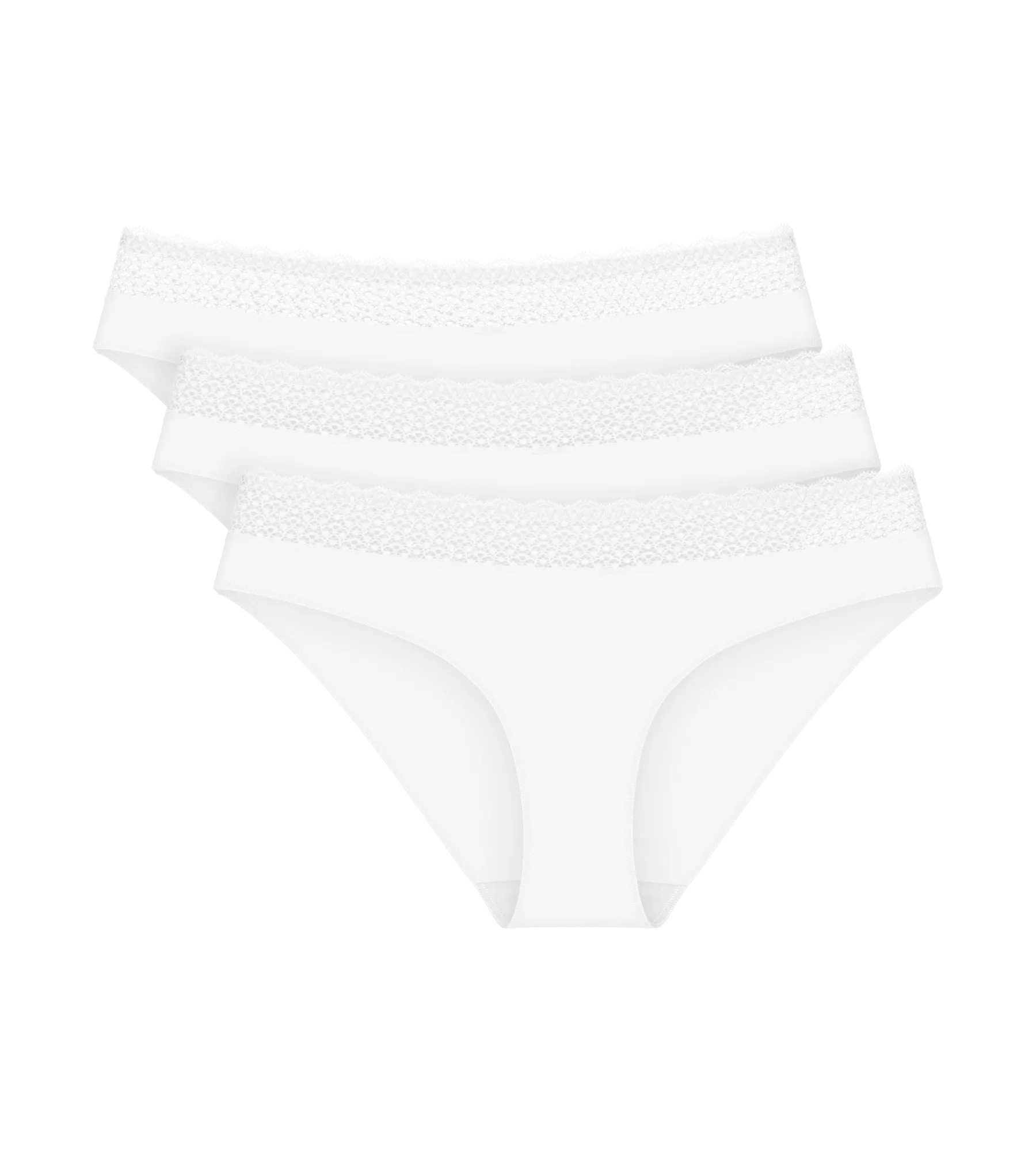 Image of Triumph Tai-Slip "Feel of Modal" 3er Pack, sehr weich, elastischer Bund mit Spitze