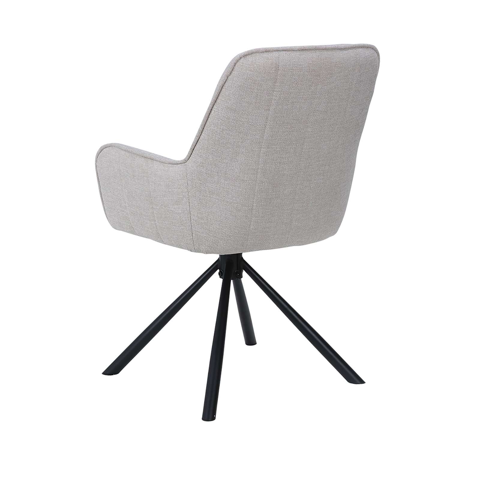 GOODproduct Chaise de salle à manger »Flaurent« () 2 cuisgepolsterte Rückenlehne, Armlehne und Sitzfläche, Sitzhöhe 50 cm