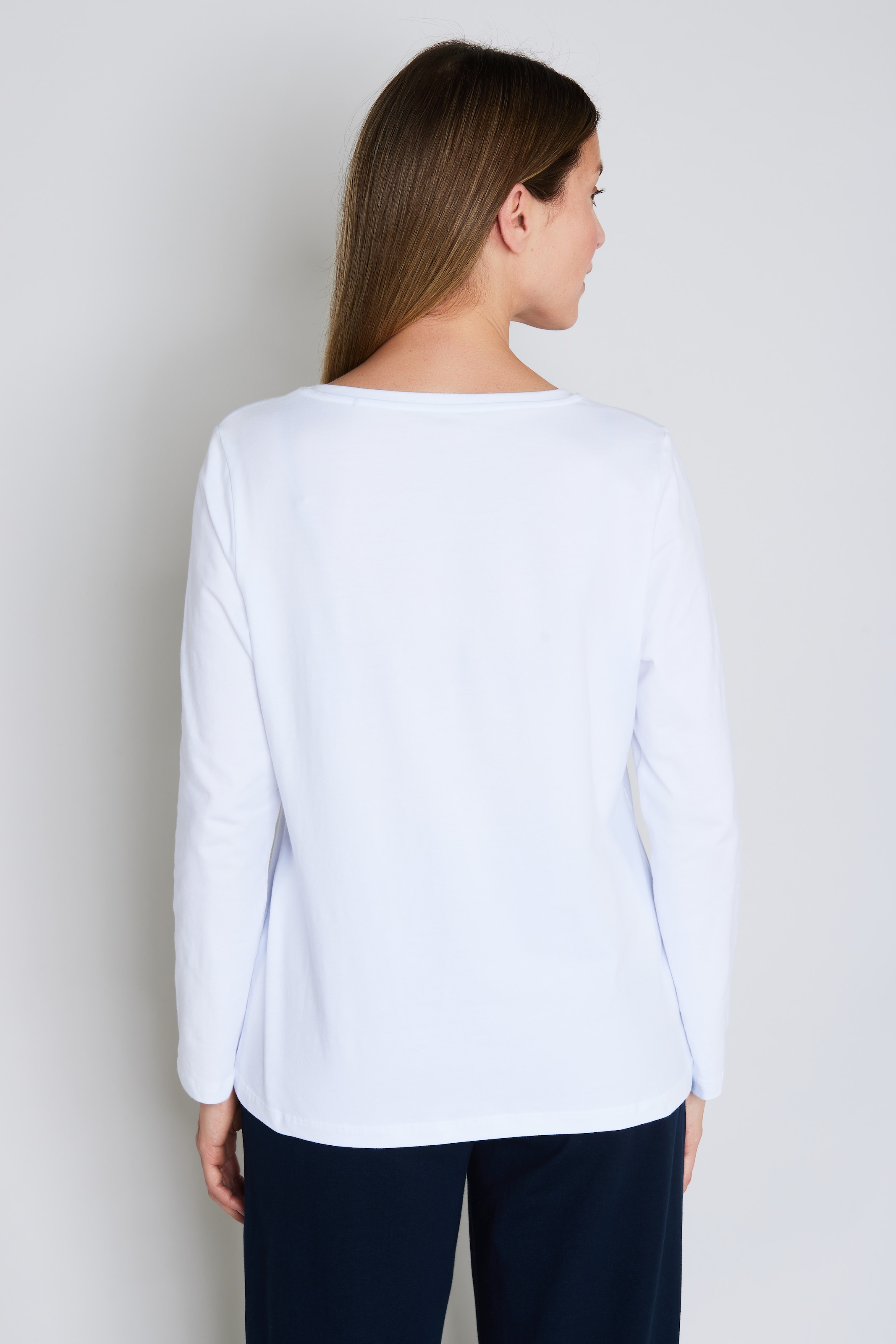 JOOP! Haut de pyjama »Cosy« mit Rundhalsausschnitt