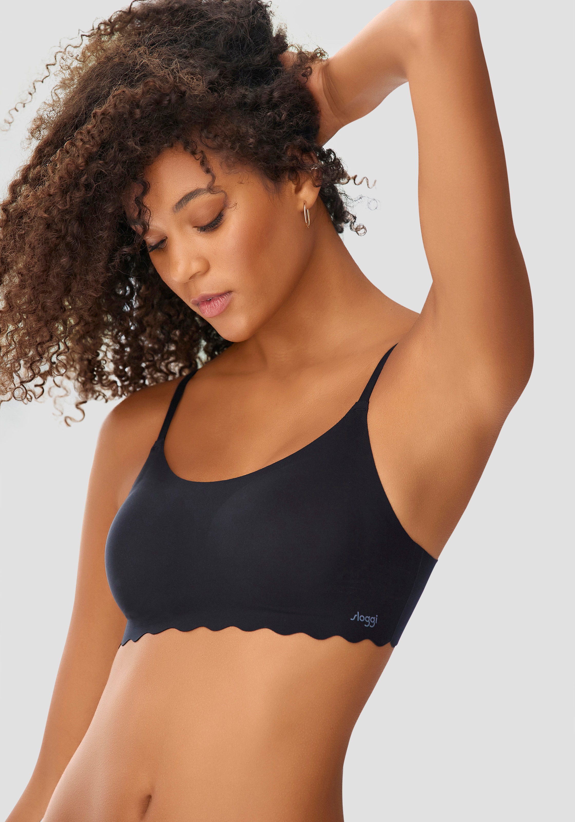 Image of Sloggi Bustier »Zero Feel Wavy Top«, mit modischer Wellenkante am Bund bei Ackermann Versand Schweiz