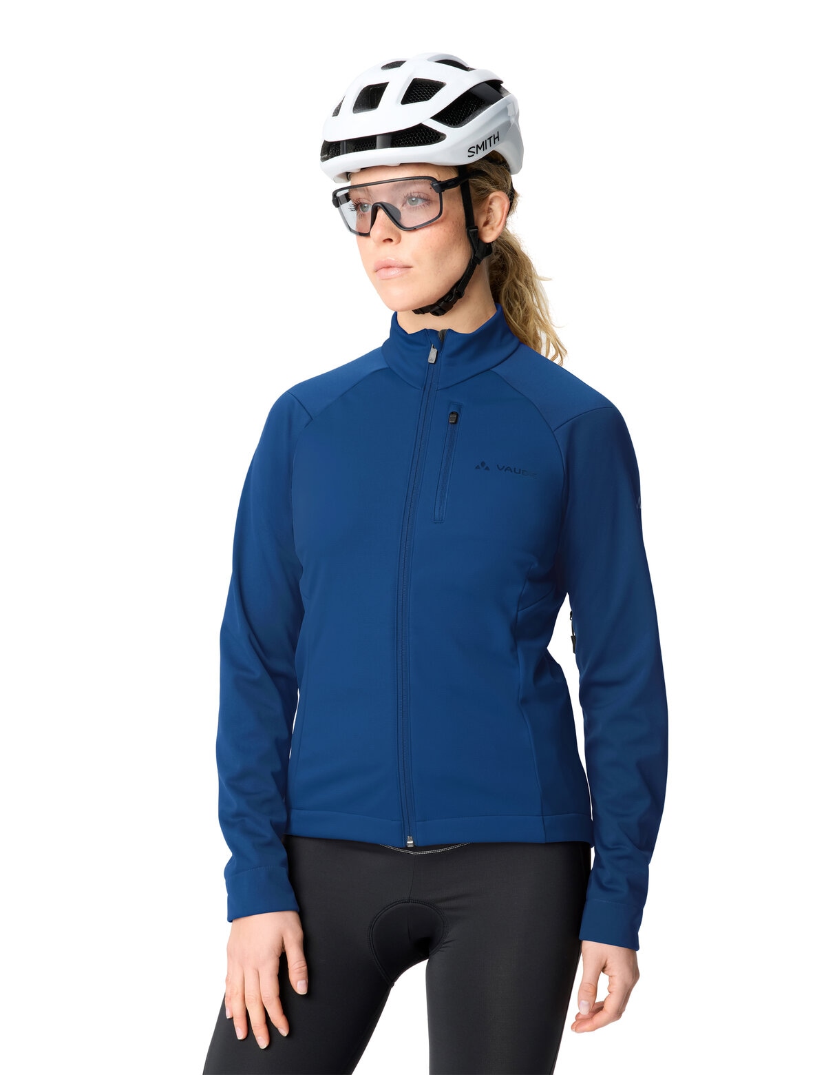 VAUDE Softshelljacke »WOMEN'S POSTA SOFTSHELL JACKET II« für Radsport und Pendeln, mit Unterarmreissverschlüssen
