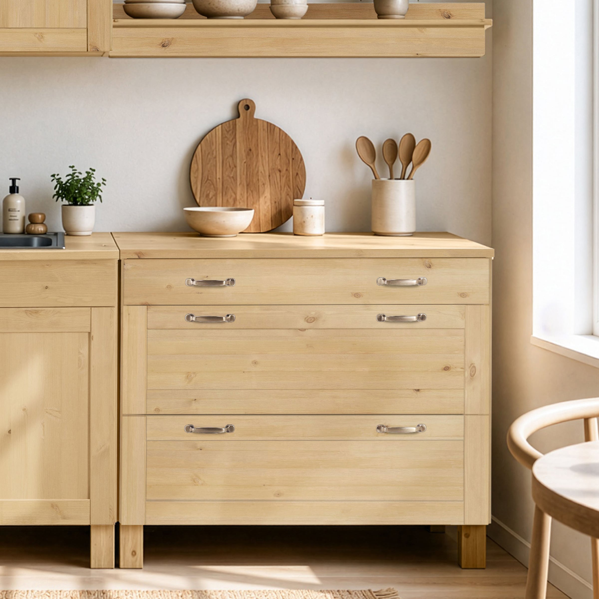 Home affaire Unterschrank »Alby« Breite 100 cm, 3 Schubladen