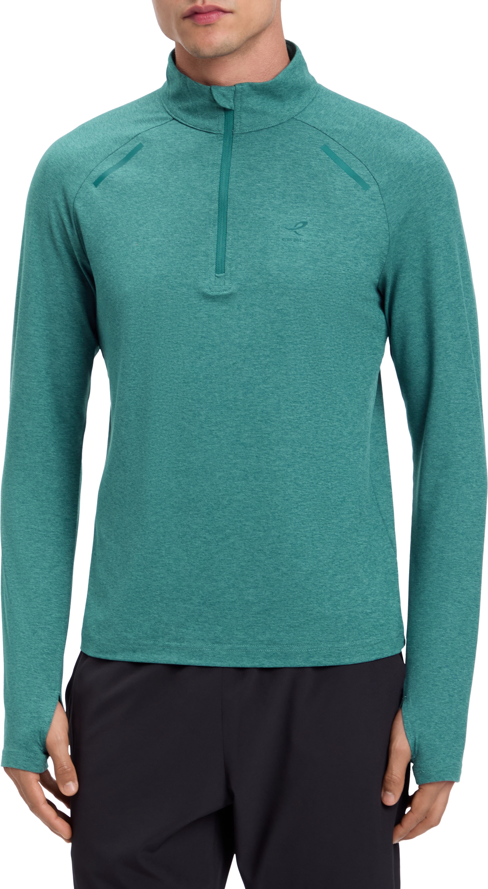 Image of Energetics Rollkragenshirt "HE.-LANGARMSHIRT CUSCO IV M" mit Half Zip, Langarm-Ausführung