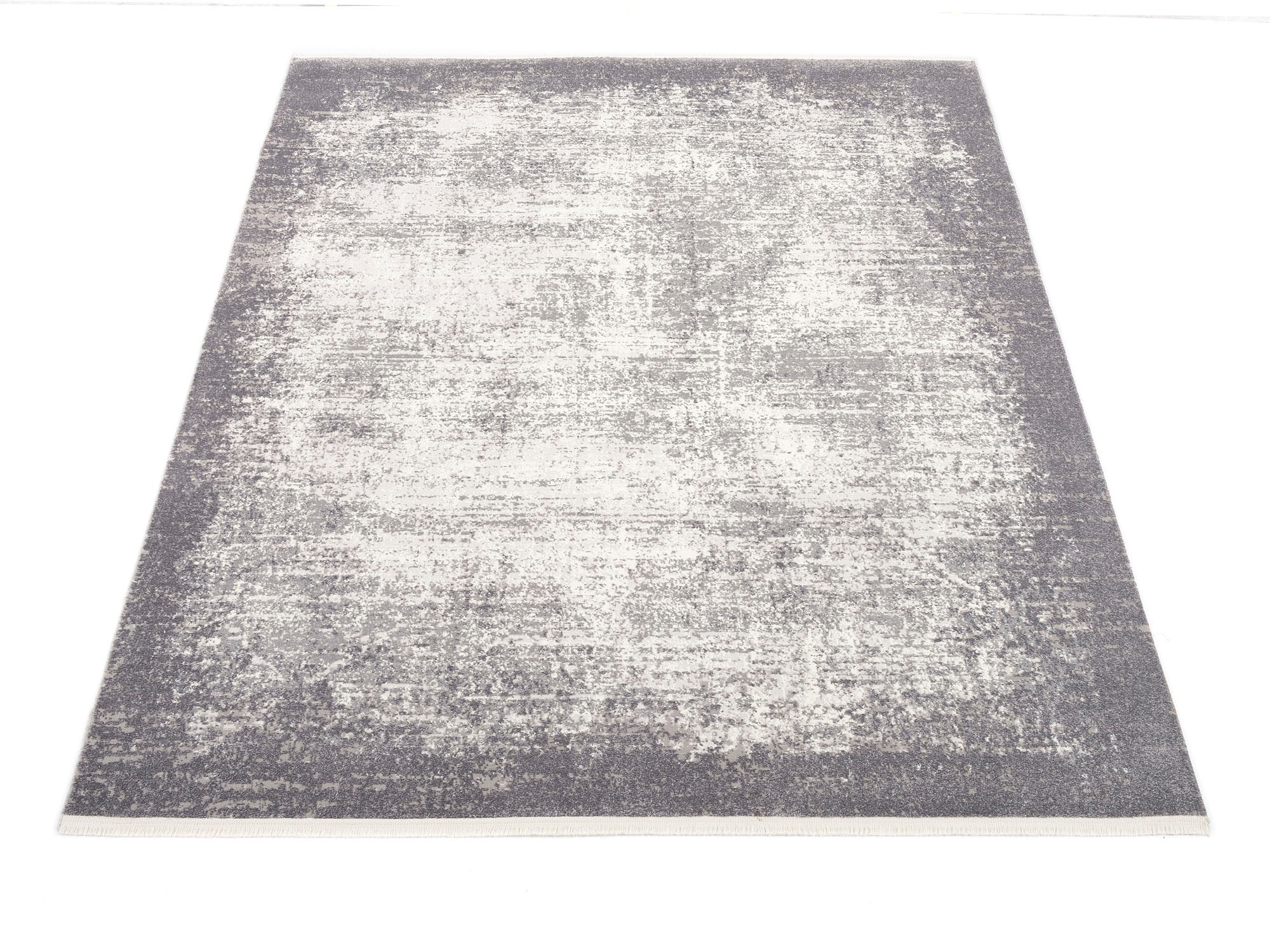 Image of OCI DIE TEPPICHMARKE Teppich "TOP EMILIA" rechteckig 7 mm Höhe 3-D Hoch Tief Optik, mit Fransen, Wohnzimmer