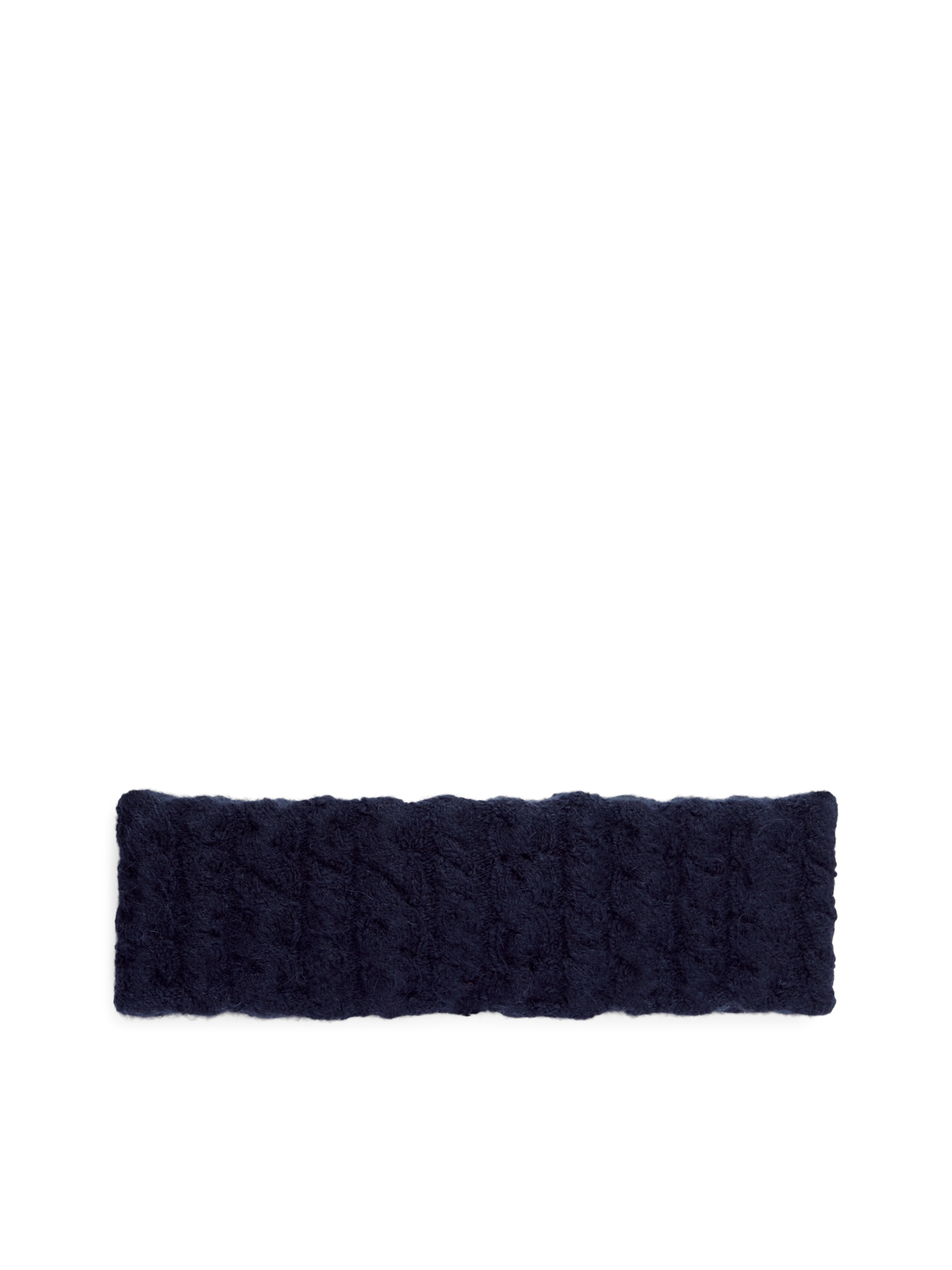 Tommy Hilfiger Stirnband »ENAMEL FLAG CABLE« mit Alpakawolle und Emaille-Flag