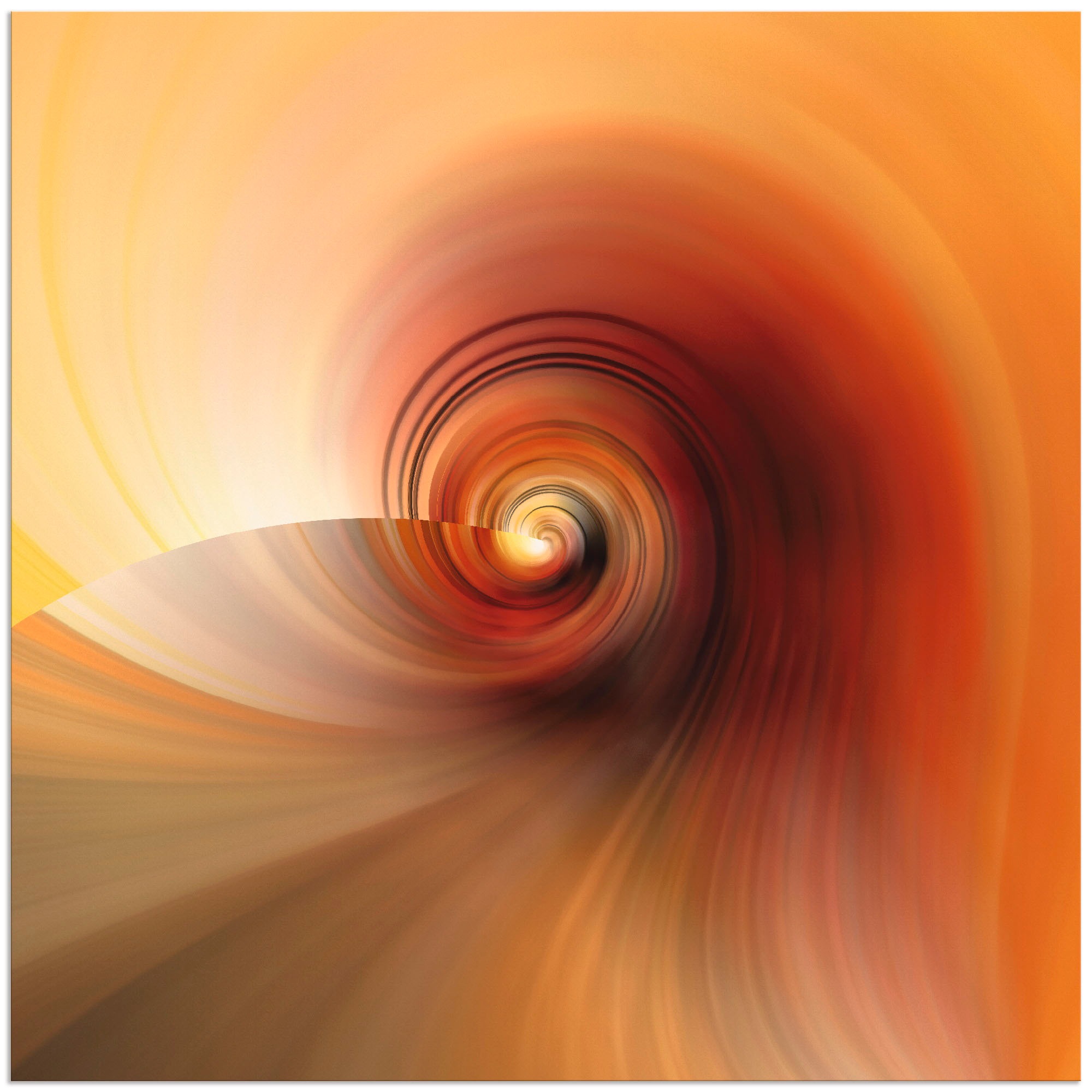 Image of Artland Wandbild »Abstraktes in Creme«, Muster, (1 St.), in vielen Grössen & Produktarten - Alubild / Outdoorbild für den Aussenbereich, Leinwandbild, Poster, Wandaufkleber / Wandtattoo auch für Badezimmer geeignet bei Ackermann Versand Schweiz