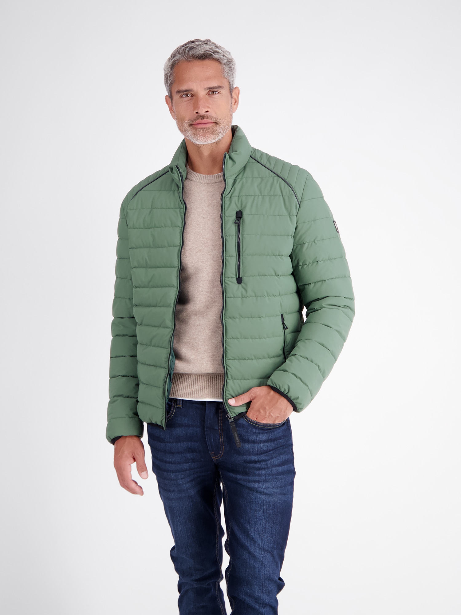 Image of LERROS Blouson "Leichter und modischer Steppblouson mit wärmender Füllung" ohne Kapuze