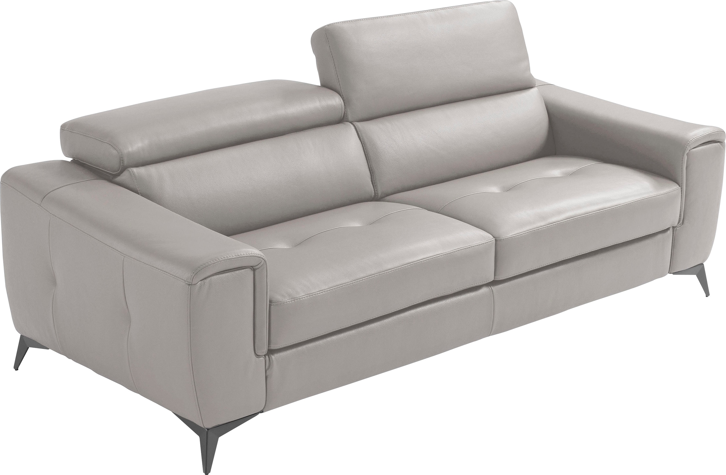 2,5-Sitzer »Francine, Designsofa, Loungesofa«, Kopfteile manuell verstellbar, mit...