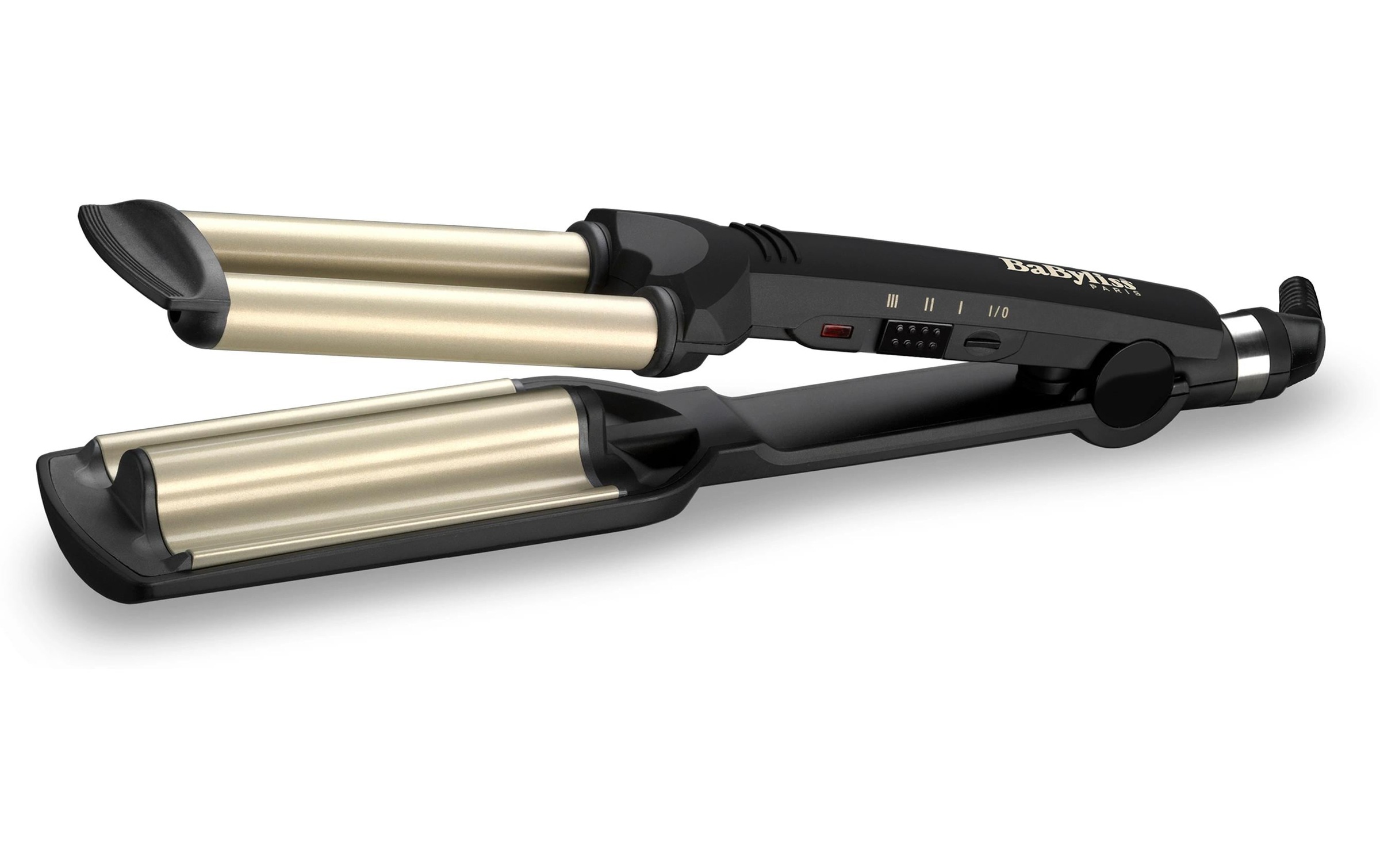 BaByliss Welleneisen »BaByliss Easy Waves Welleneisen mit Titan-Keramik, Lockenstab, C260E« Titanium-Keramik-Beschichtung Styler für Beachwaves und Wellen, 3 Temperaturstufen bis 200 °C