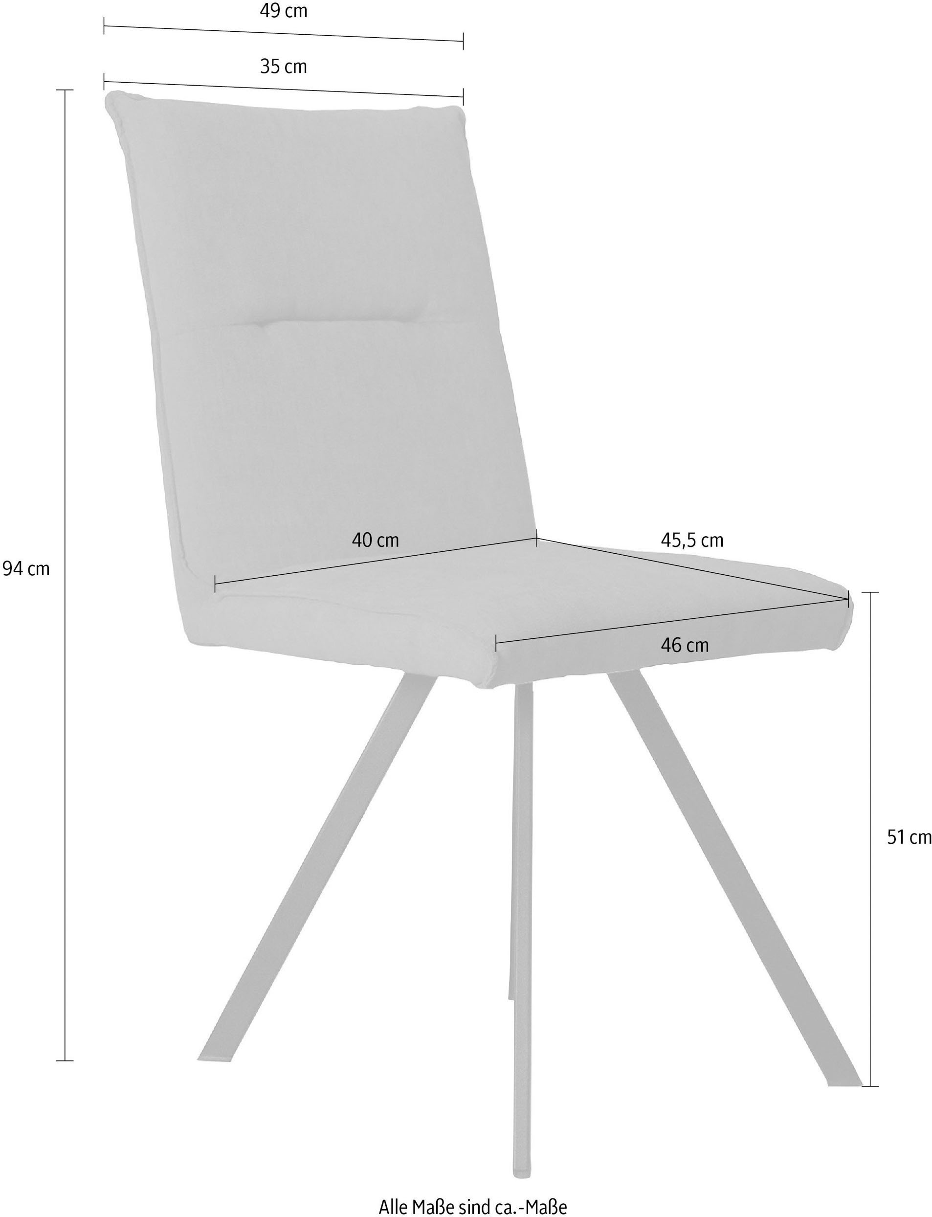 Home affaire Ensemble de bancs d'angle »Sava« Set, 4 cuis tlg. Eckbank mit Wellenfederung im Sitz, Tisch Massiv Eiche