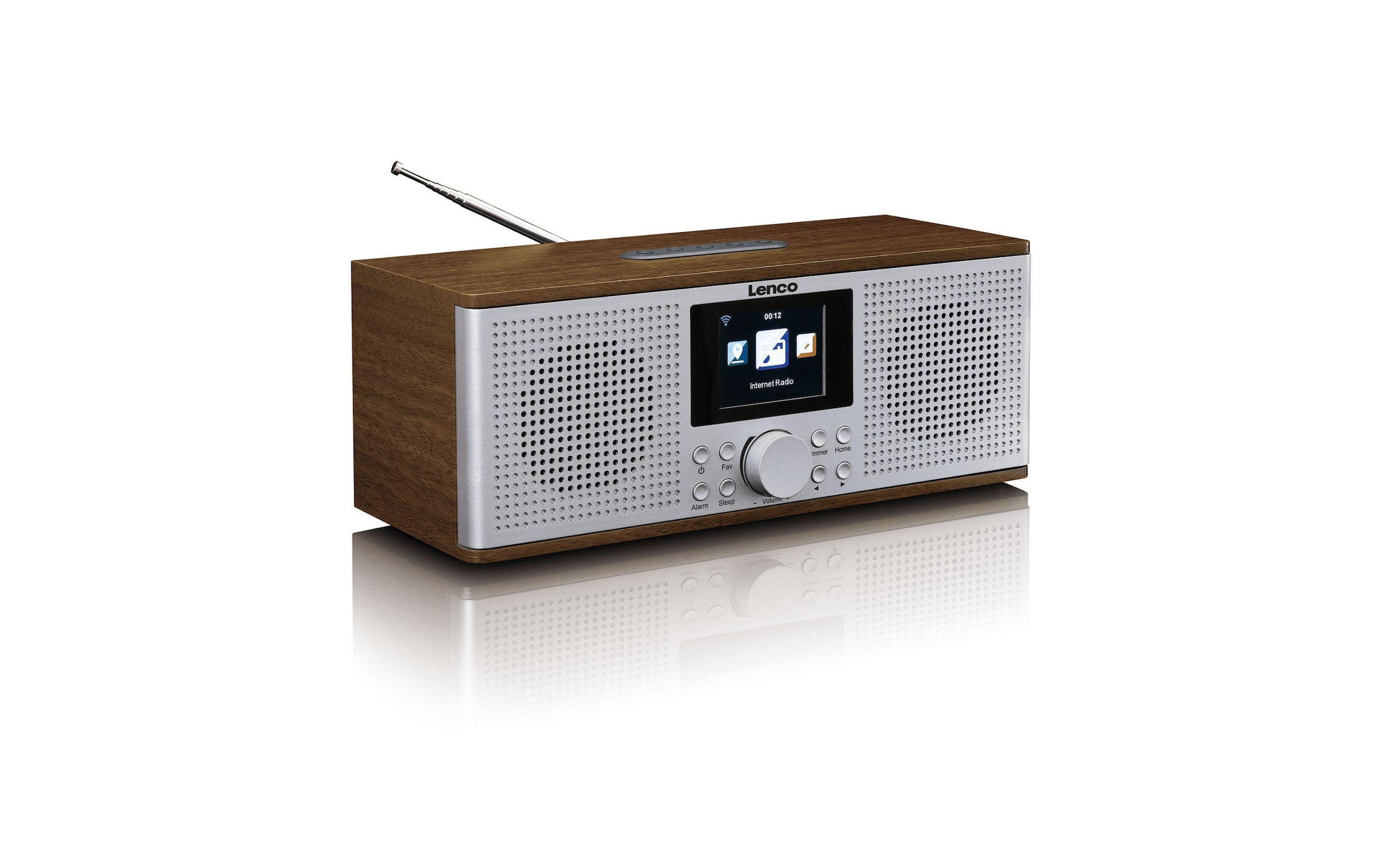 Lenco Internet-Radio »DIR-170WA« (Bluetooth | WLAN Digitalradio (DAB+) | FM-Tuner | Internetradio | UKW mit RDS 20 W)