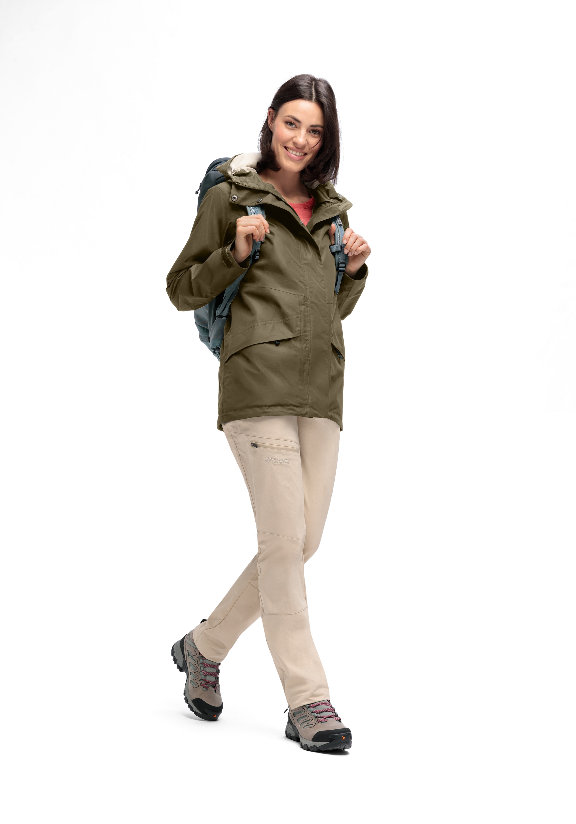 Maier Sports Allwetterjacke »D GG Allwetterjacke«, mit Kapuze