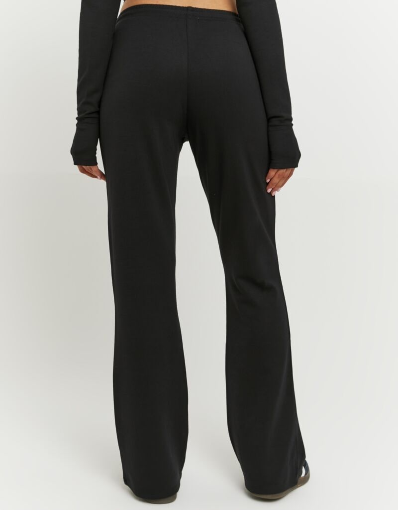 Tally Weijl Pantalon sweat »SPAPEJACIN«  Materialmix, mit ausgestelltem Bein und Bindeband