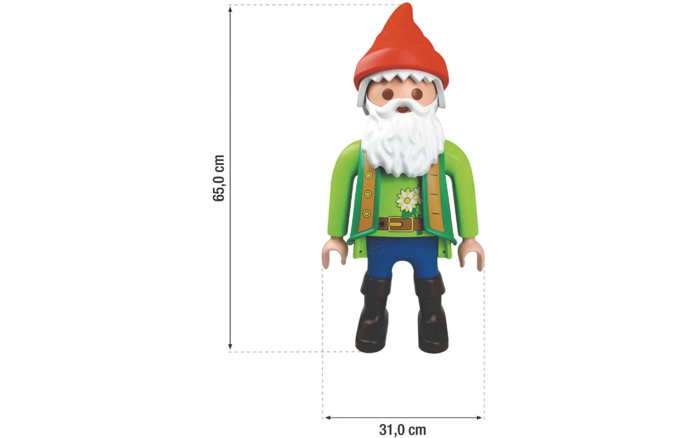   Figurine de décoration »Lechuza Mega Figure Gartenzwerg Paul«