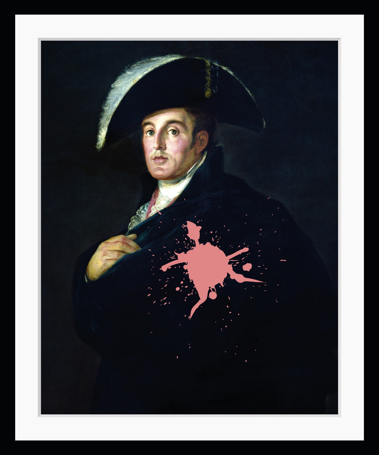 Image of queence Bild "Angelo" Bilder von Männern Gemälde Historische Persönlichkeiten Kunst Mann HD Premium Poster-Druck inkl. Holzrahmen