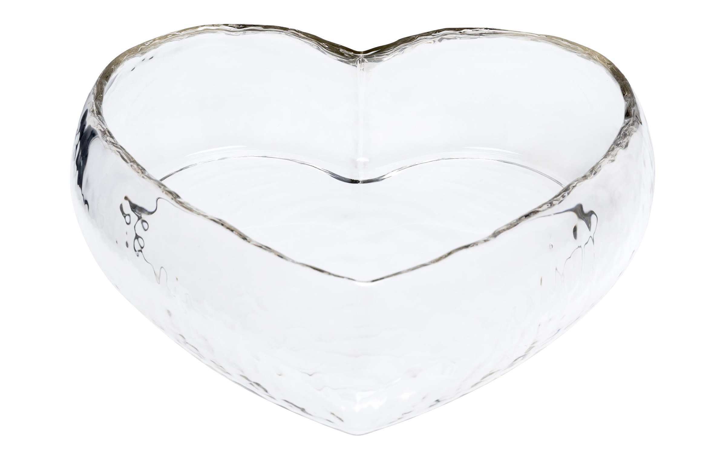 Schale »Herz Romantica gross, 28 cm, Glasi Hergiswil«, aus Glas