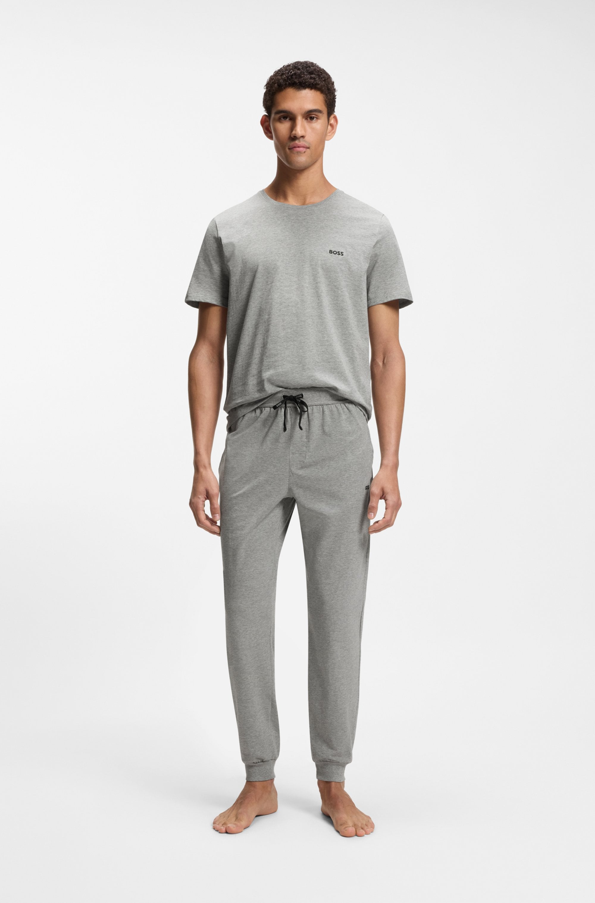 BOSS Pantalon sweat »Mix&Match Pants«  mit BOSS Aufdruck auf dem Kordelzug