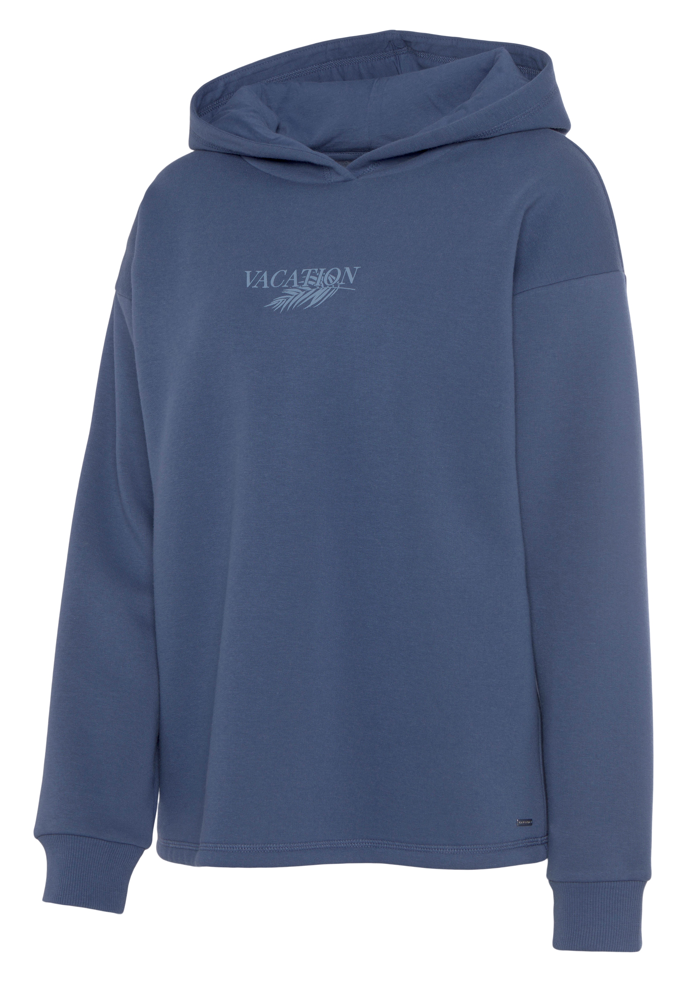 LASCANA Hoodie, (1 tlg.), Kapuzensweatshirt, Loungeshirt mit Frontprint, Loungewear