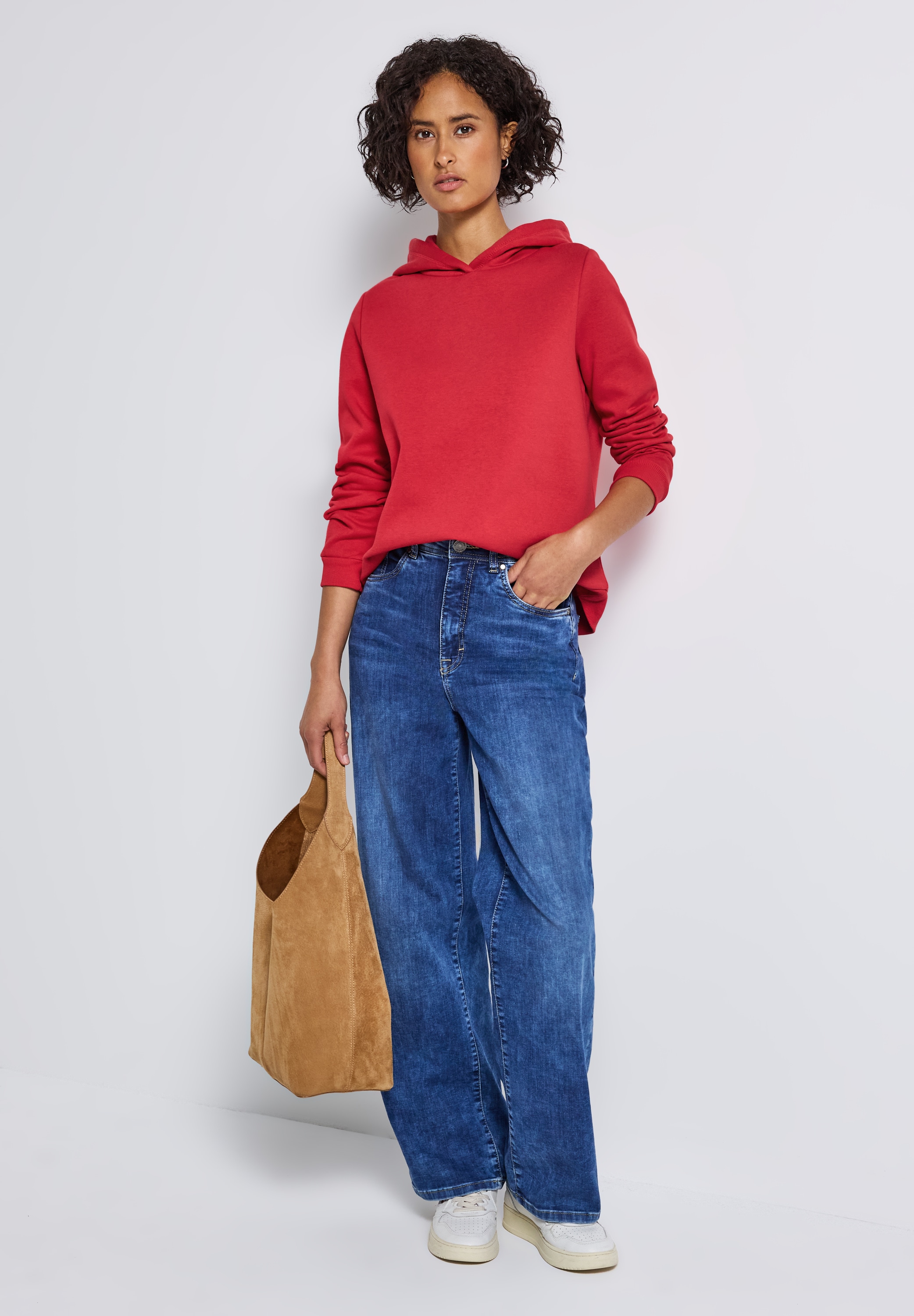 STREET ONE Sweatshirt, mit Kapuze