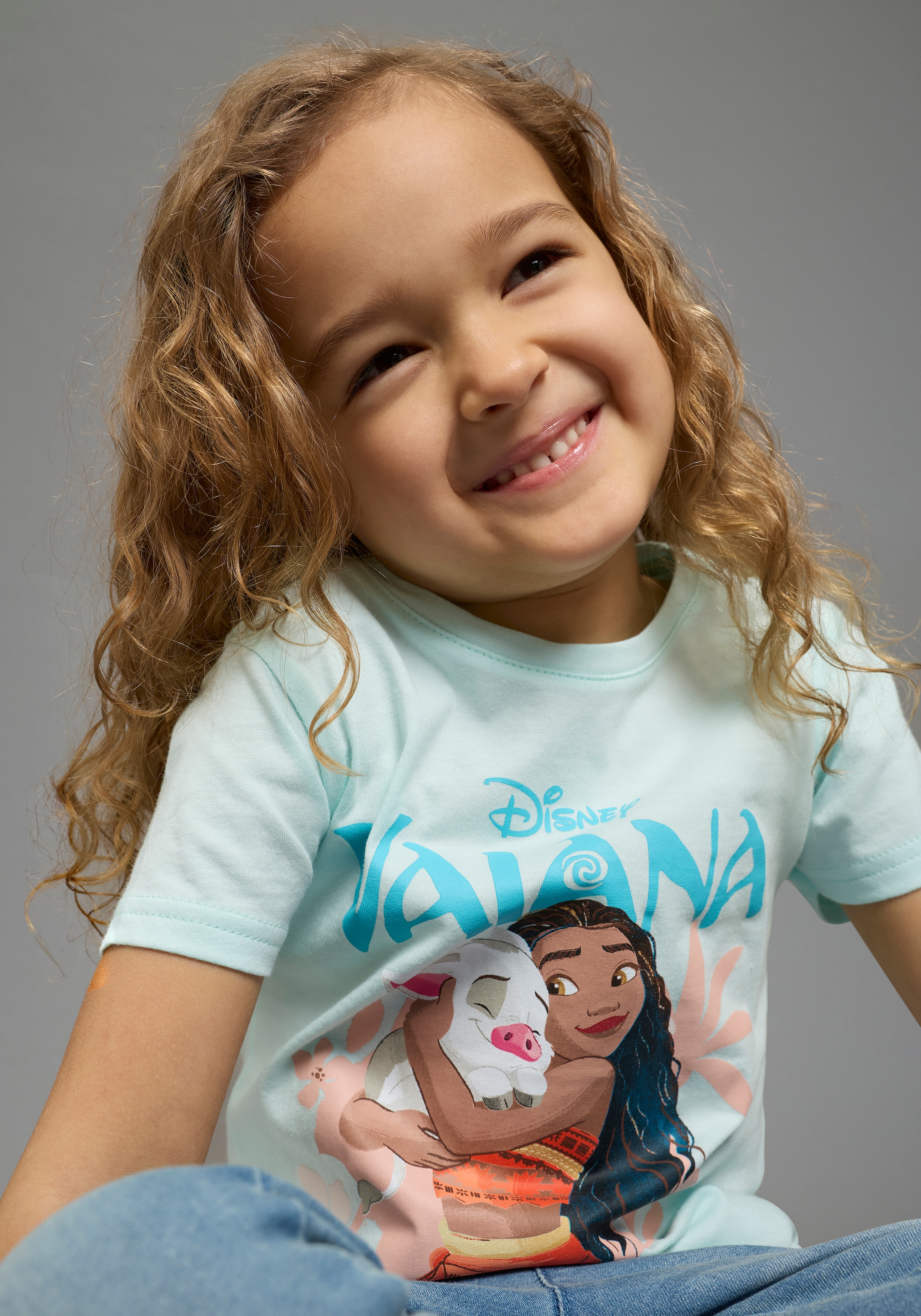 KIDSWORLD T-Shirt »VAIANA - Disney Shirt« für Mädchen, normale Passform, Kurzarm, aus Baumwolle
