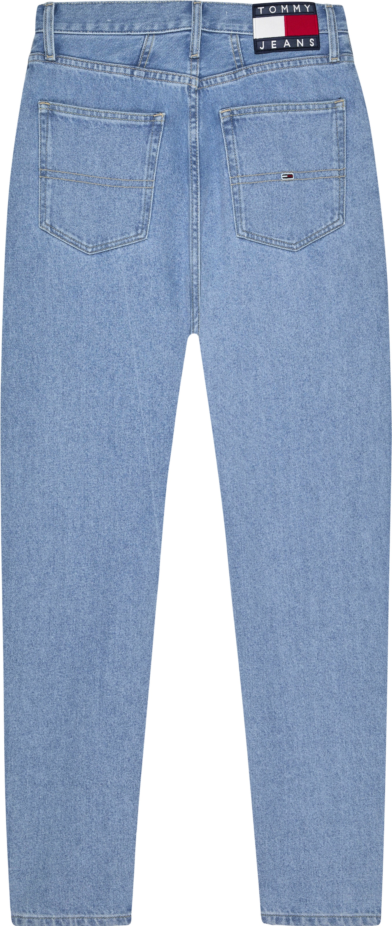 Mom-Jeans Tommy & kleiner Knopfleiste Tommy FLY kaufen mit »MOM versandkostenfrei BTN UHR Logo-Flag Jeans JEAN Jeans TPRD AG7011«, ♕