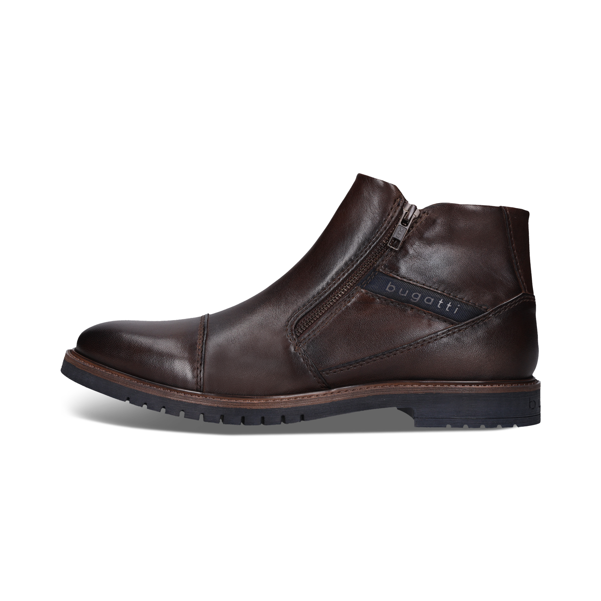 bugatti Stiefelette  Boots mit beidseitigen Reissverschlüssen