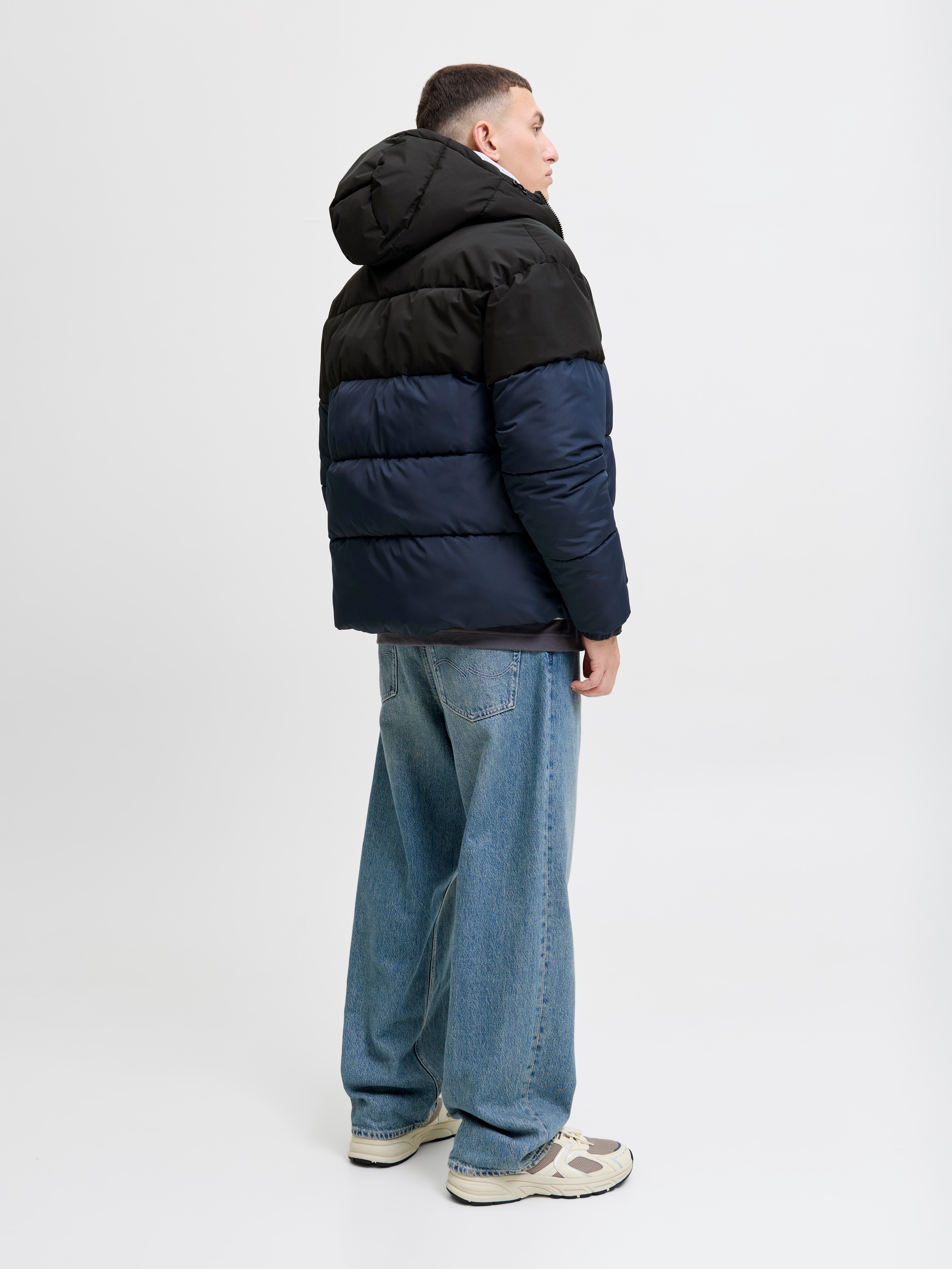 Jack & Jones Veste matelassée »JJMAZE PUFFER HOOD« mit Kapuze