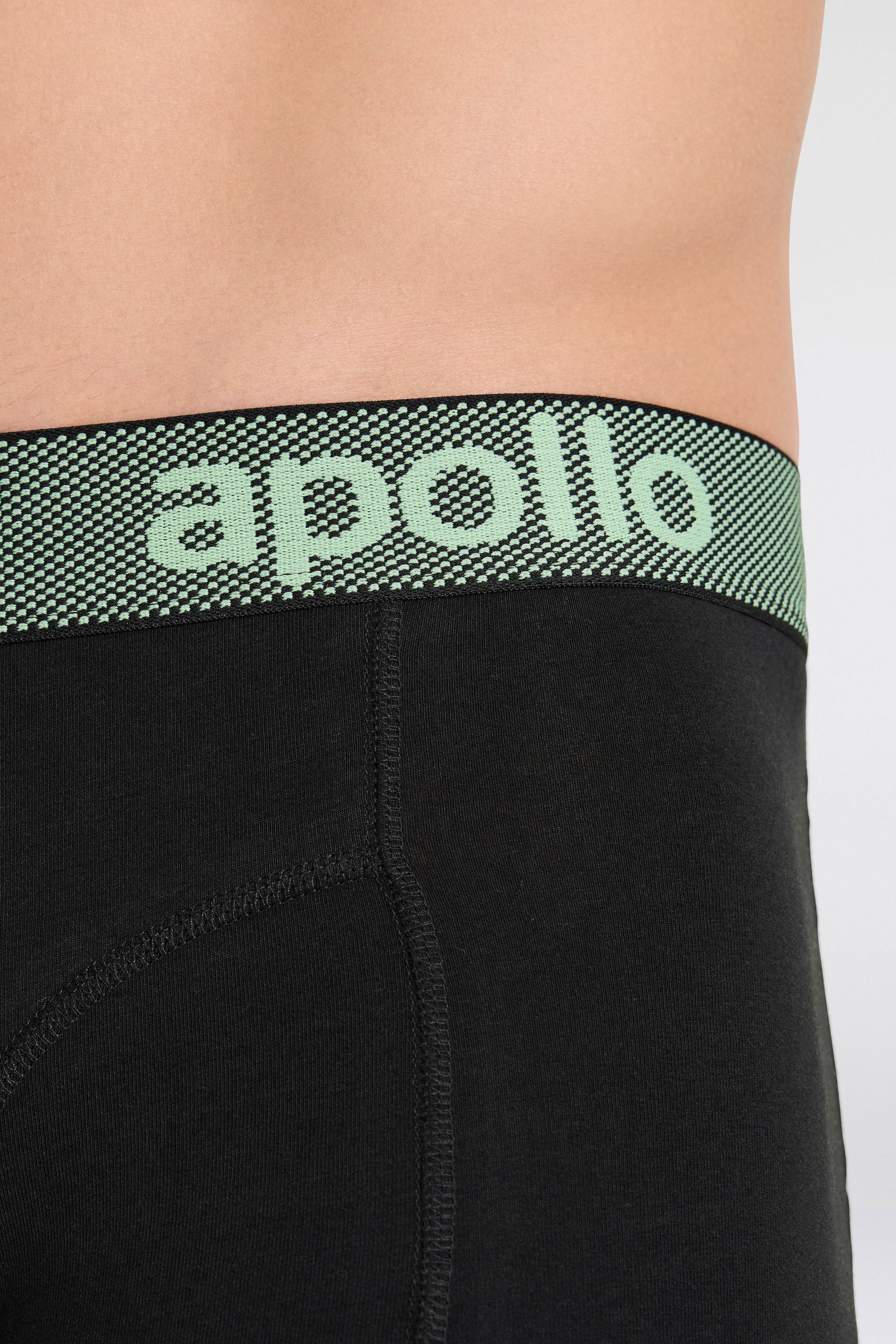 Apollo Boxer »MEN BOXERSHORTS«, (Spar-Pack, 3er Pack), mit hohem Baumwollanteil, elastisch und gut an den Körper