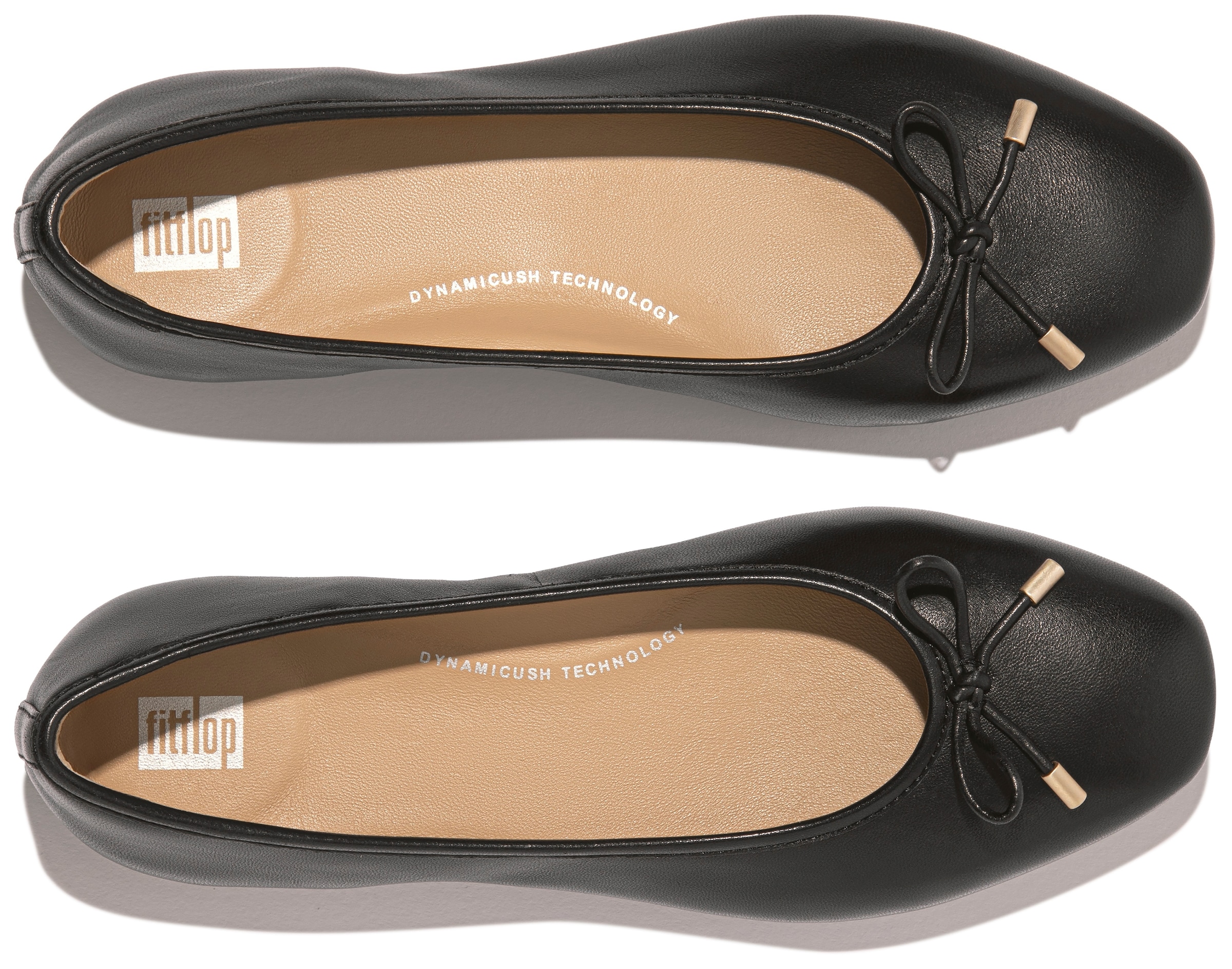 Fitflop Ballerina »DELICATO BOW«, Slipper mit Schleife