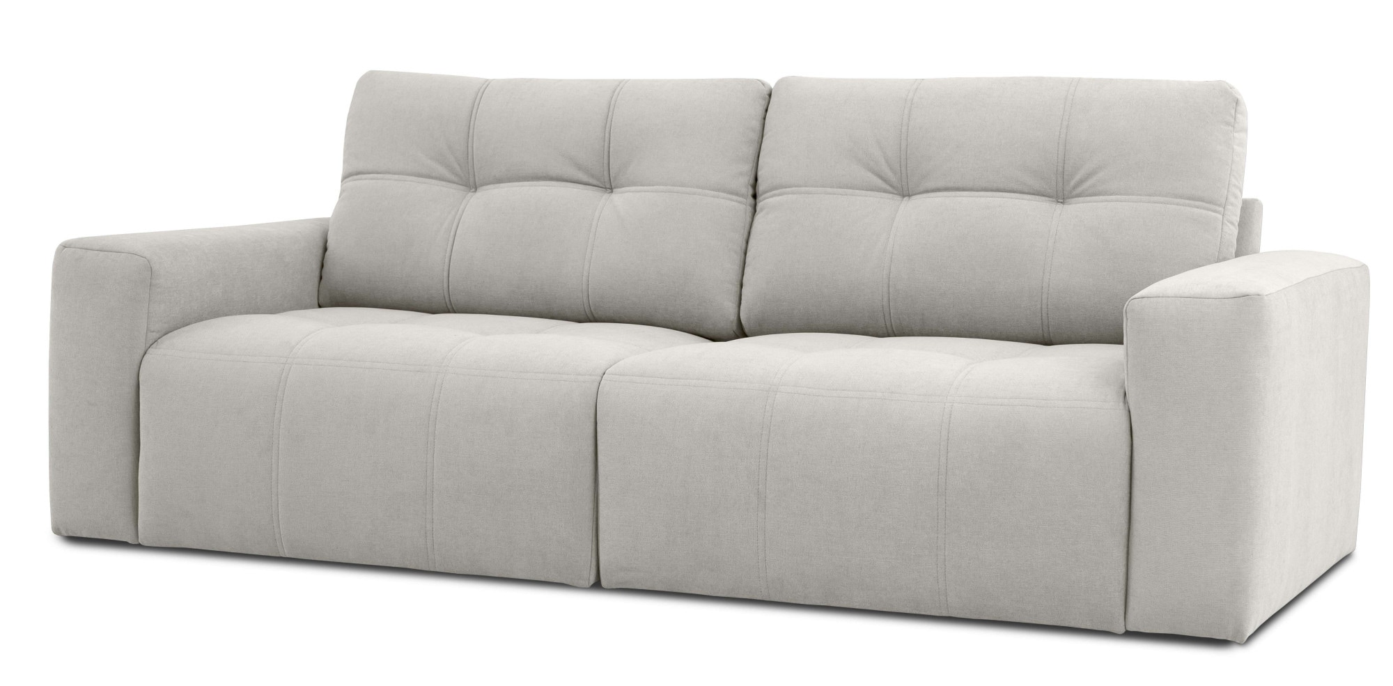 Home affaire 3-Sitzer »Turnon, Lounge-sofa, Breite 220 cm«, Chenille, mit Knopf- und Doppelsteppung, elegantes Aussehen