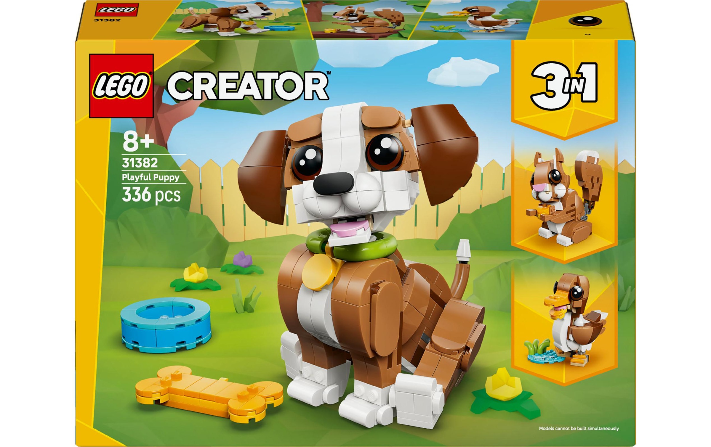 Image of Konstruktionsspielsteine "Creator Niedliche Tiere Verspielter 31382" Kategorie: Figuren/Tiere