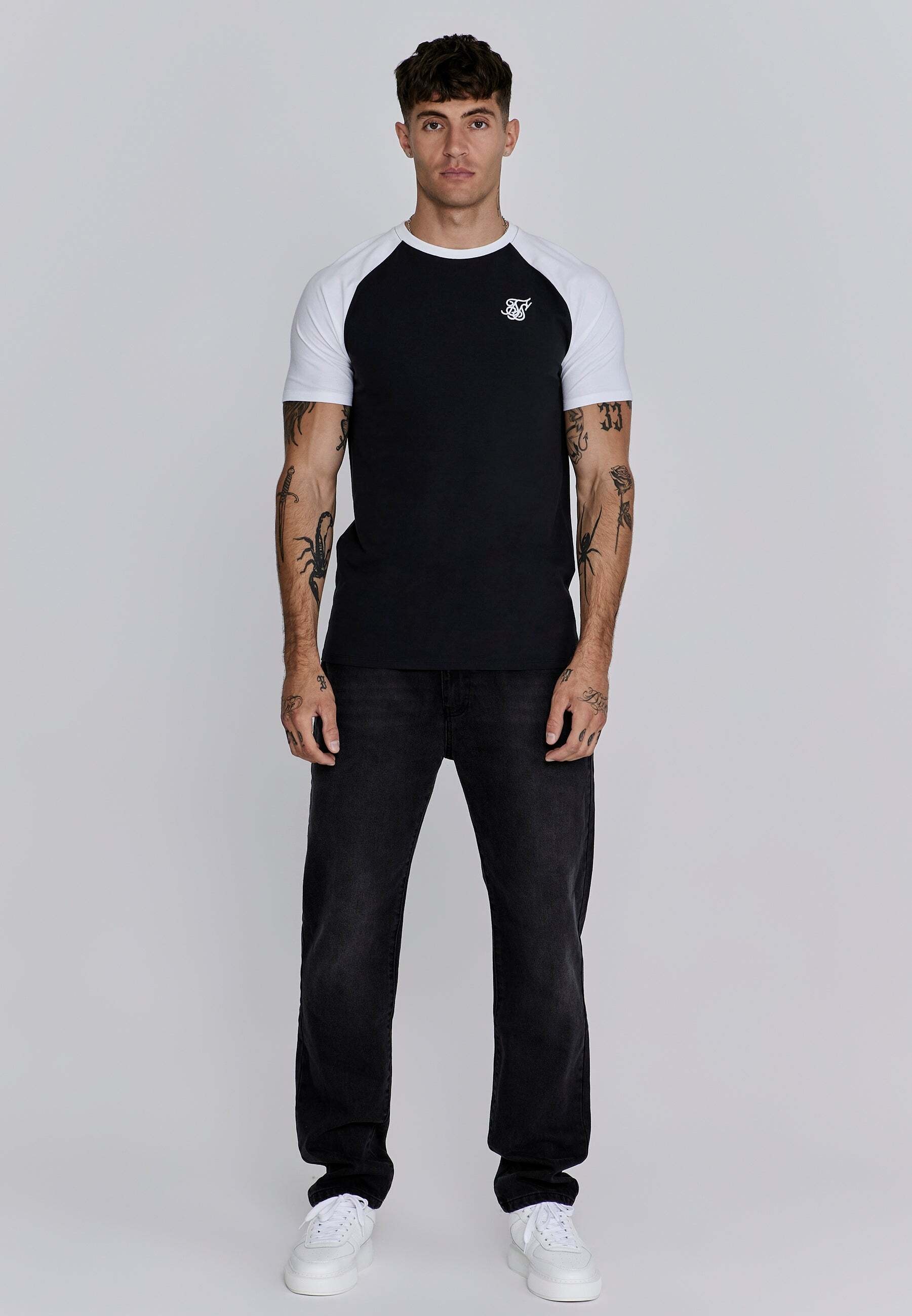 Siksilk T-Shirt »Siksilk T-Shirt Raglan T-Shirt«