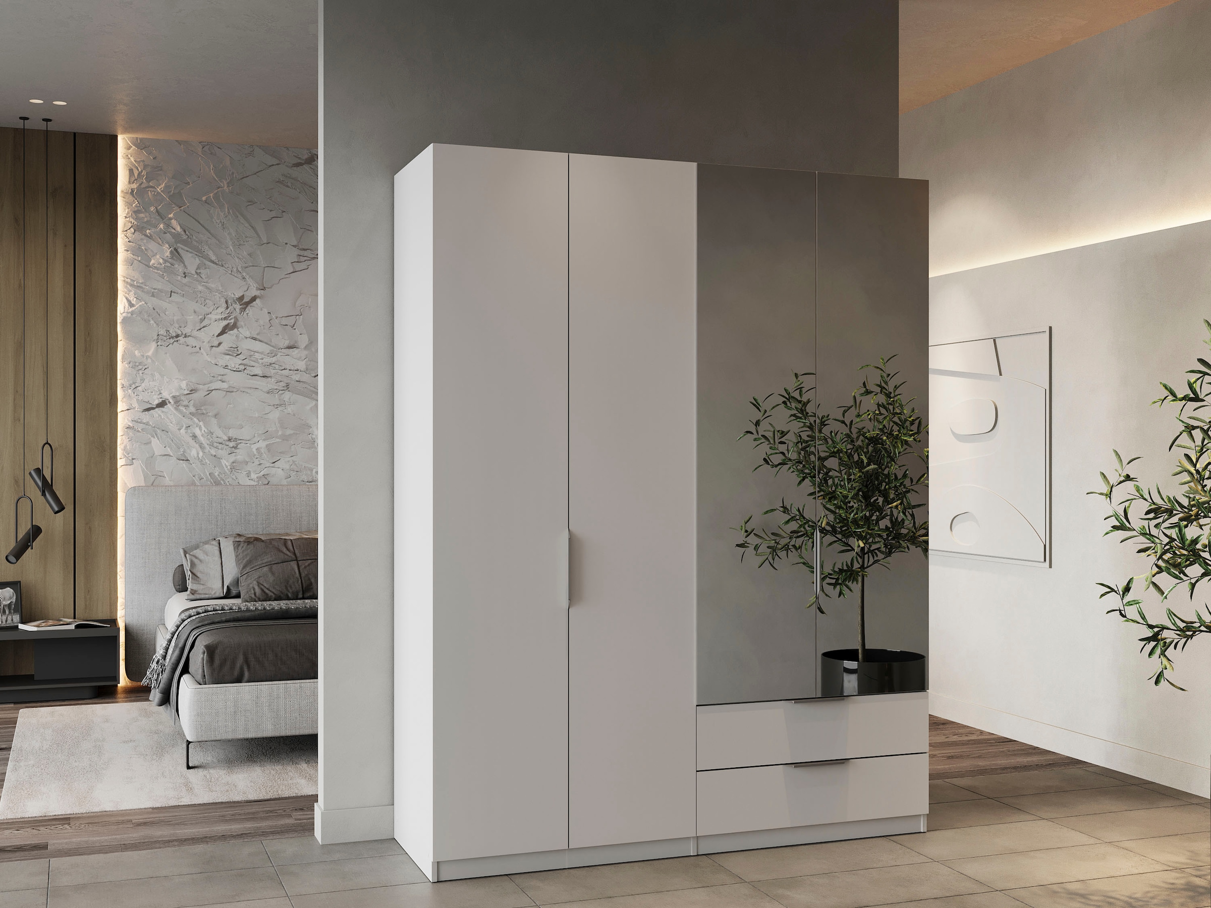 Demeyere GROUP Armoires à vêtements »Ghost« Breite ca. 120cm, Höhe ca. 200cm