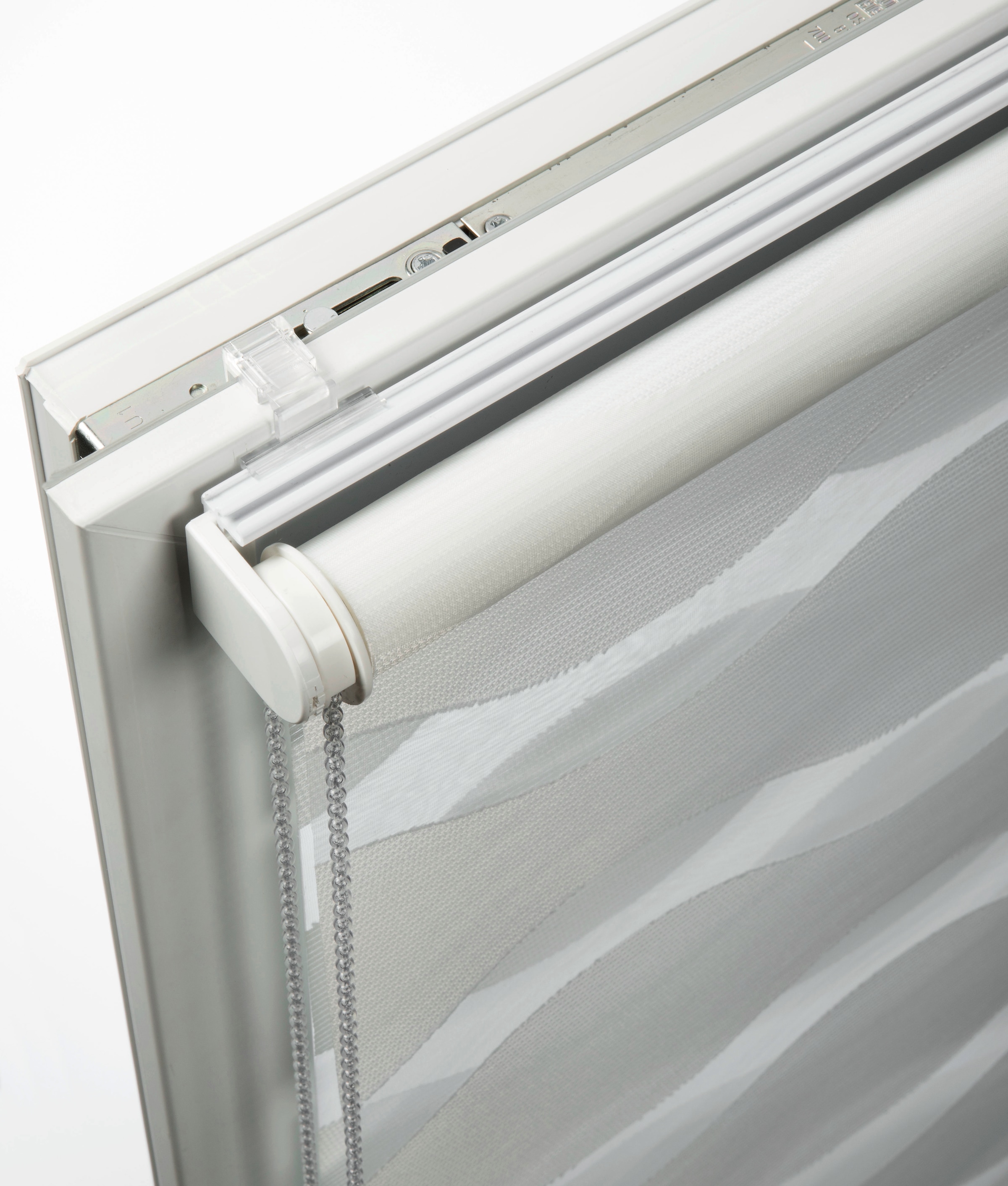 SCHÖNER WOHNEN-Kollektion Store double »Tilda« Transparent protection visuelle Avec perçage / sans perçage suspendu librement à pince, technique de store argentée ou blanche