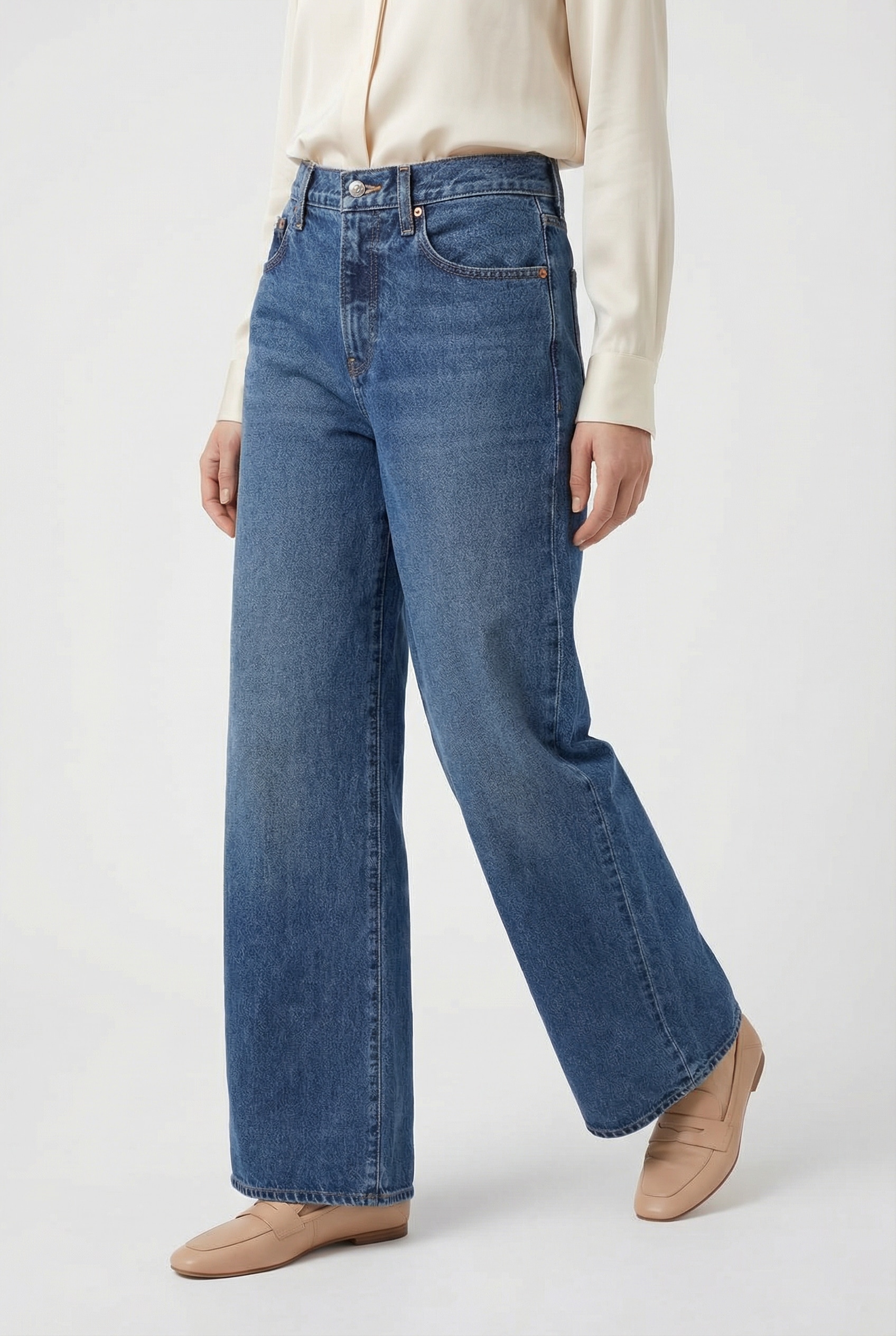 Image of Calvin Klein Jeans Weite Jeans Wide-leg-Passform