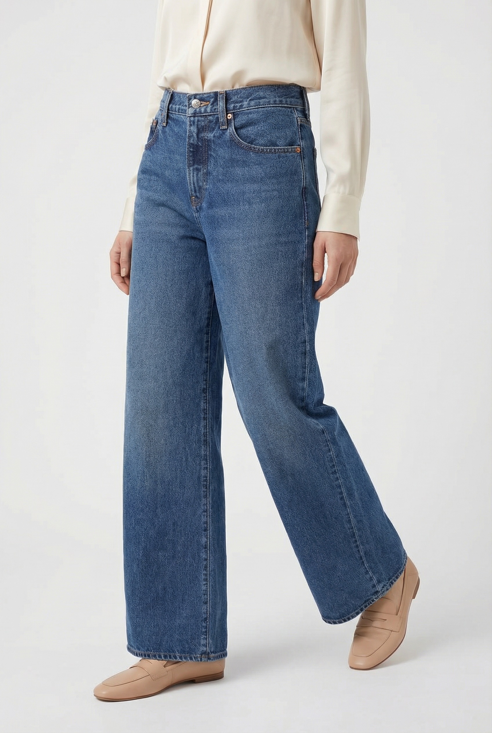 Image of Calvin Klein Weite Jeans Wide-leg-Passform