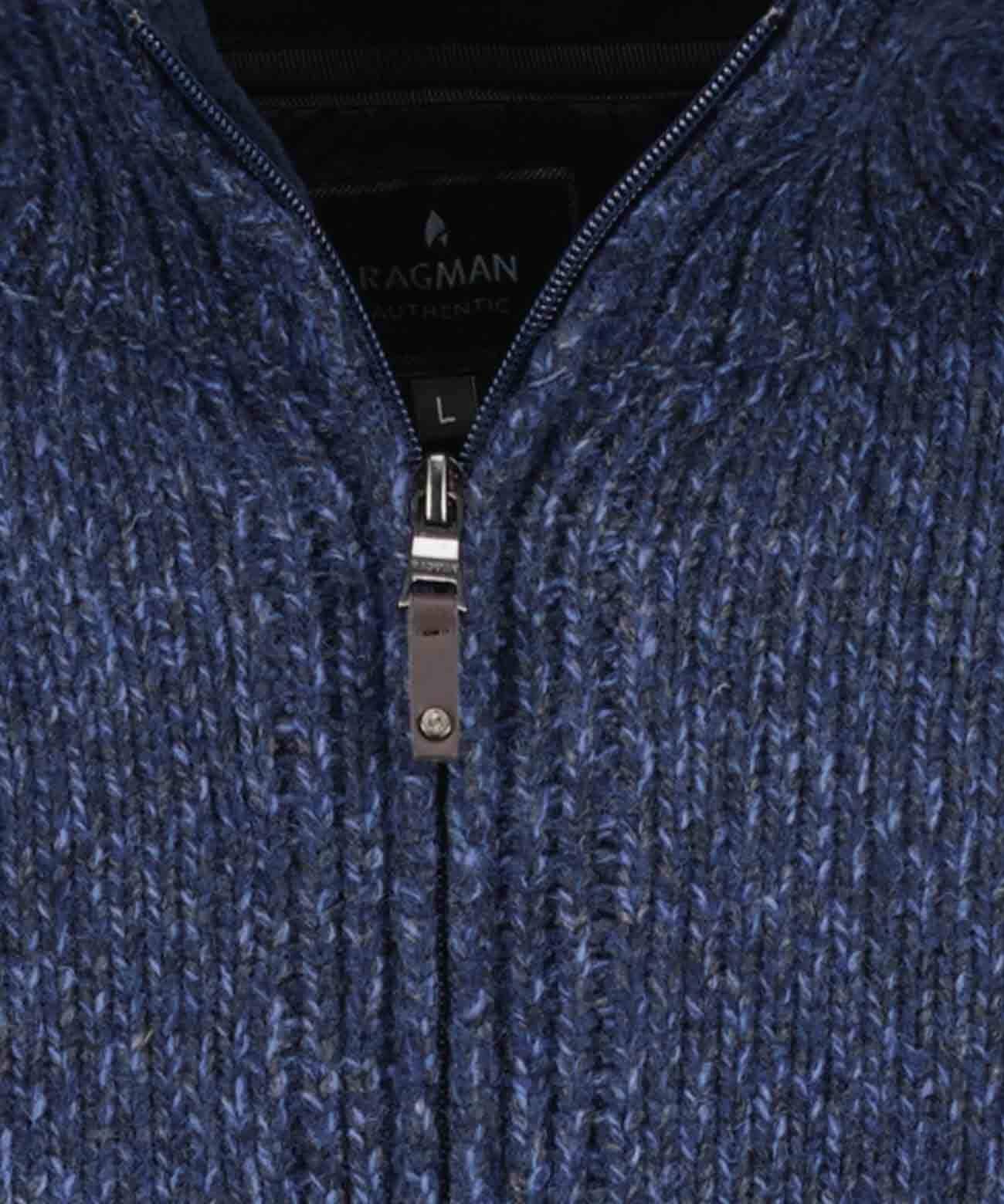 RAGMAN Strickfleecejacke