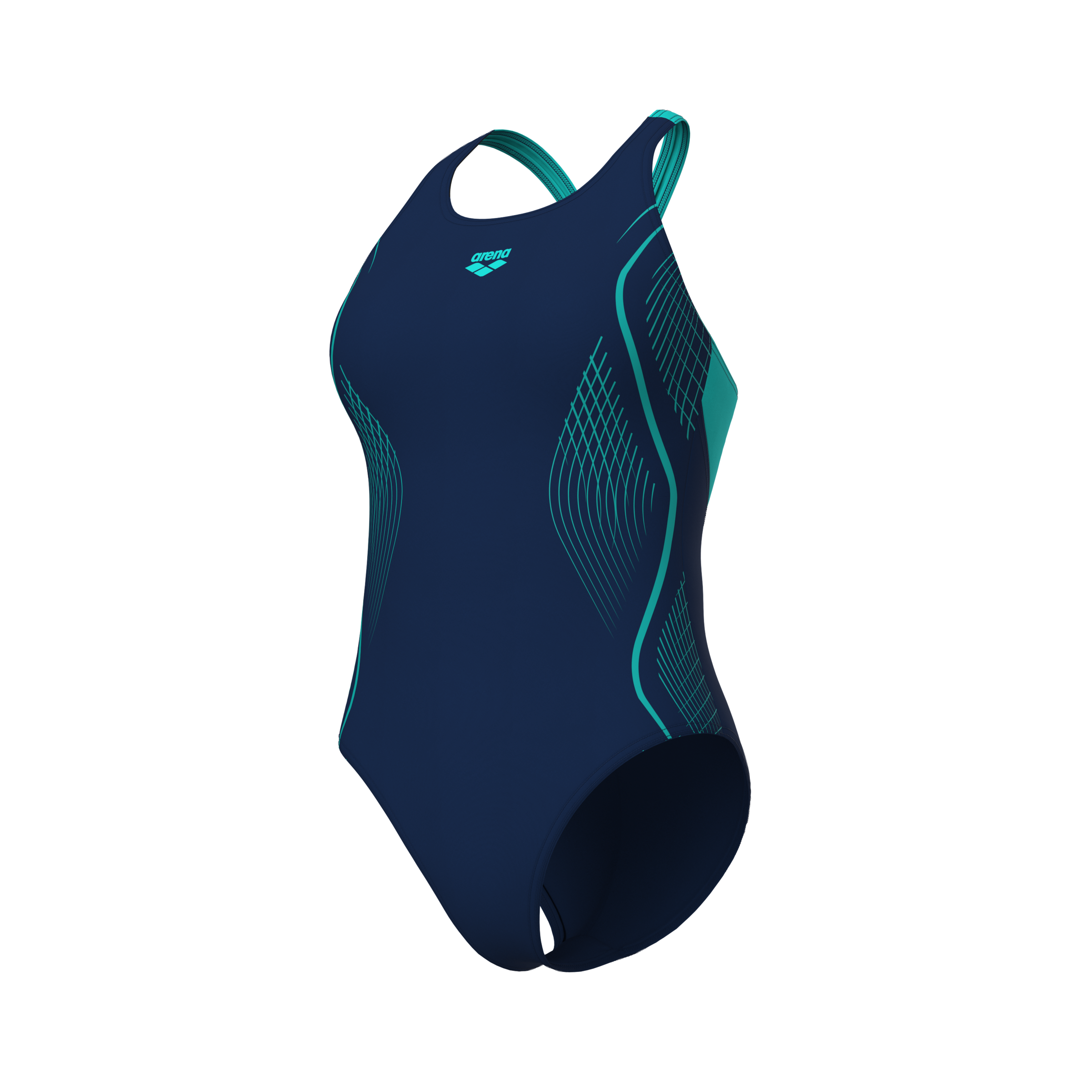 Arena Maillot de bain »WOMEN'S ARENA GRID SWIMSUIT V BACK GRAPHIC«