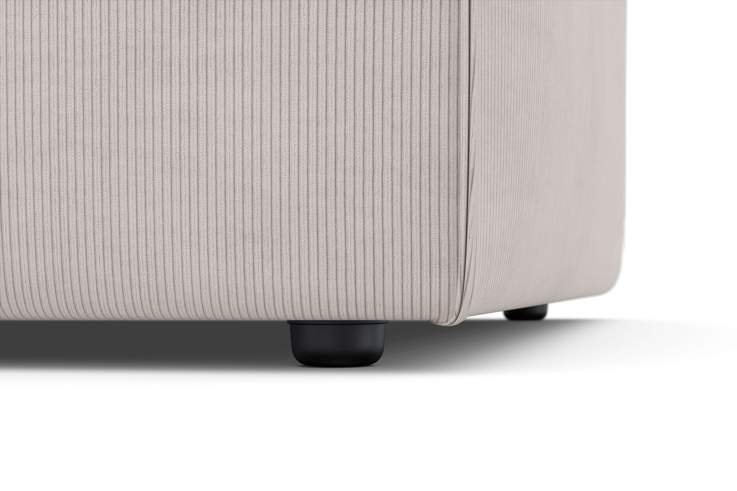 RAUM.ID Sofa-Eckelement »Merid, Sofaelement, Masse B/T/H: 97/97/46 cm«, als Modul oder separat verwendbar, für individuelle Zusammenstellung