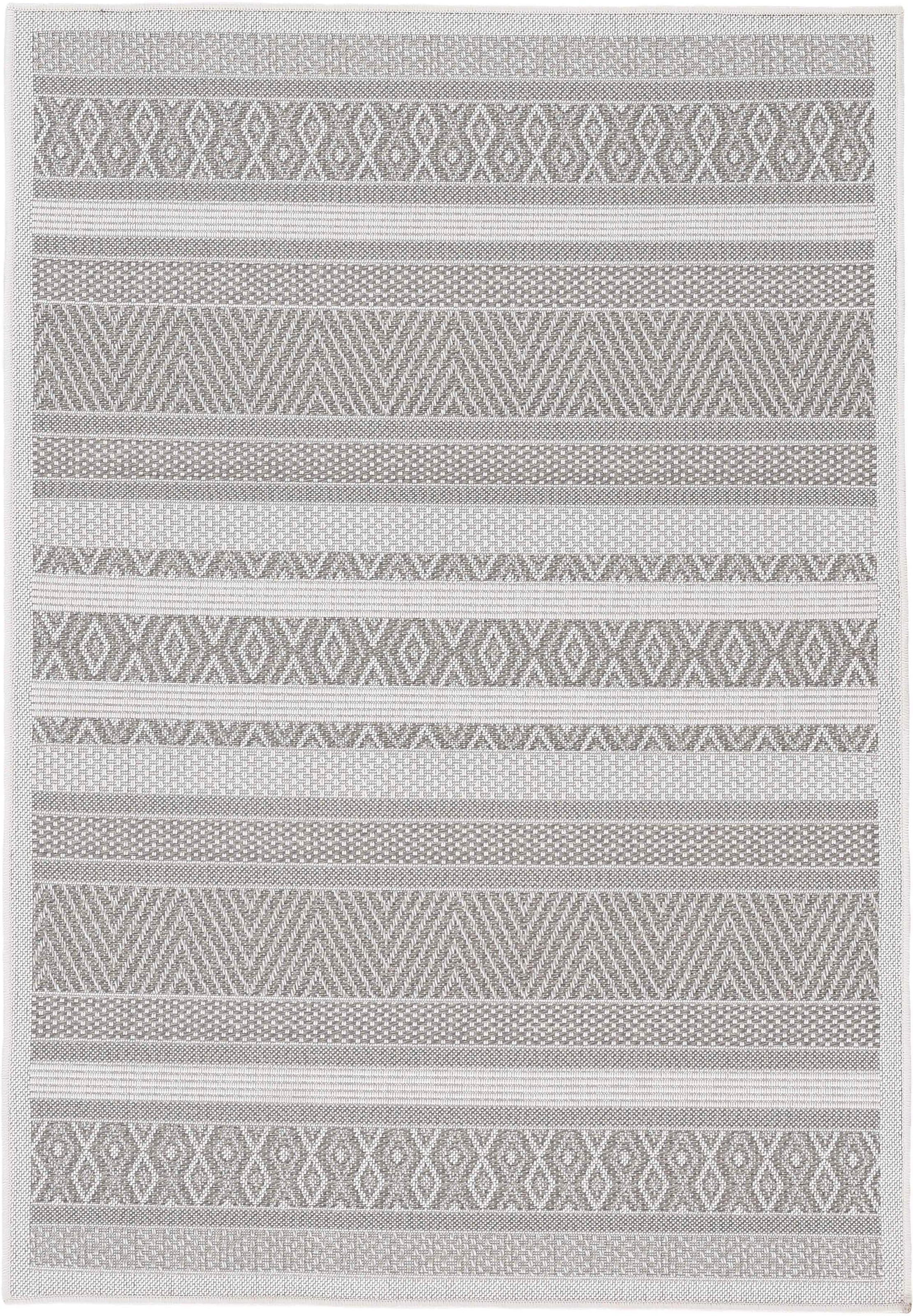 Image of carpetfine Teppich "Boho 101, auch als Läufer erhältlich" rechteckig 4 mm Höhe robustes Flachgewebe, Sisal Optik, UV-beständig, In- und Outdoor